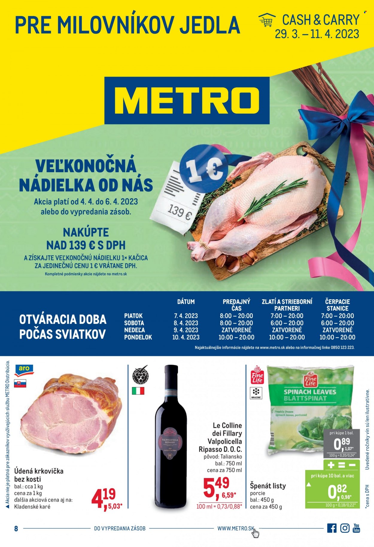 Leták Metro - 29.3.2023 - 11.4.2023. Strana 1