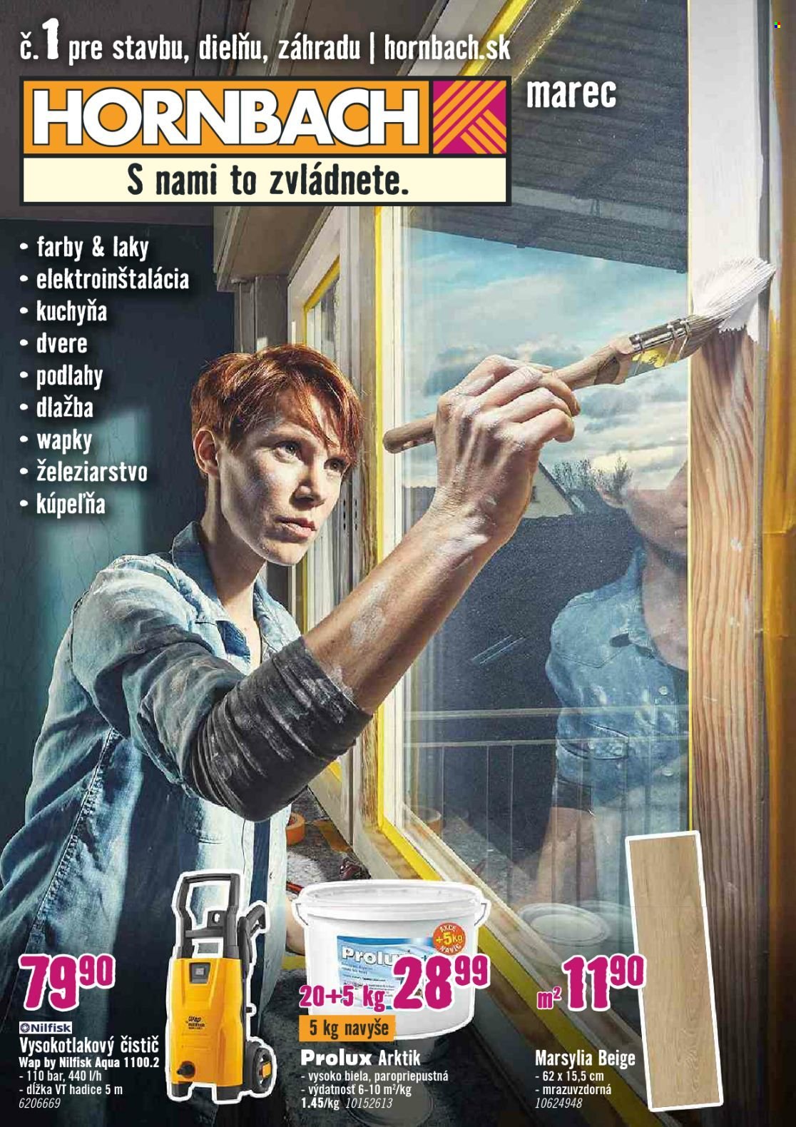 Leták Hornbach - 22.3.2023 - 5.4.2023. Strana 1