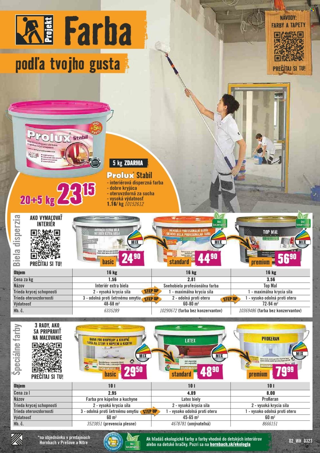 Leták Hornbach - 22.3.2023 - 5.4.2023. Strana 2