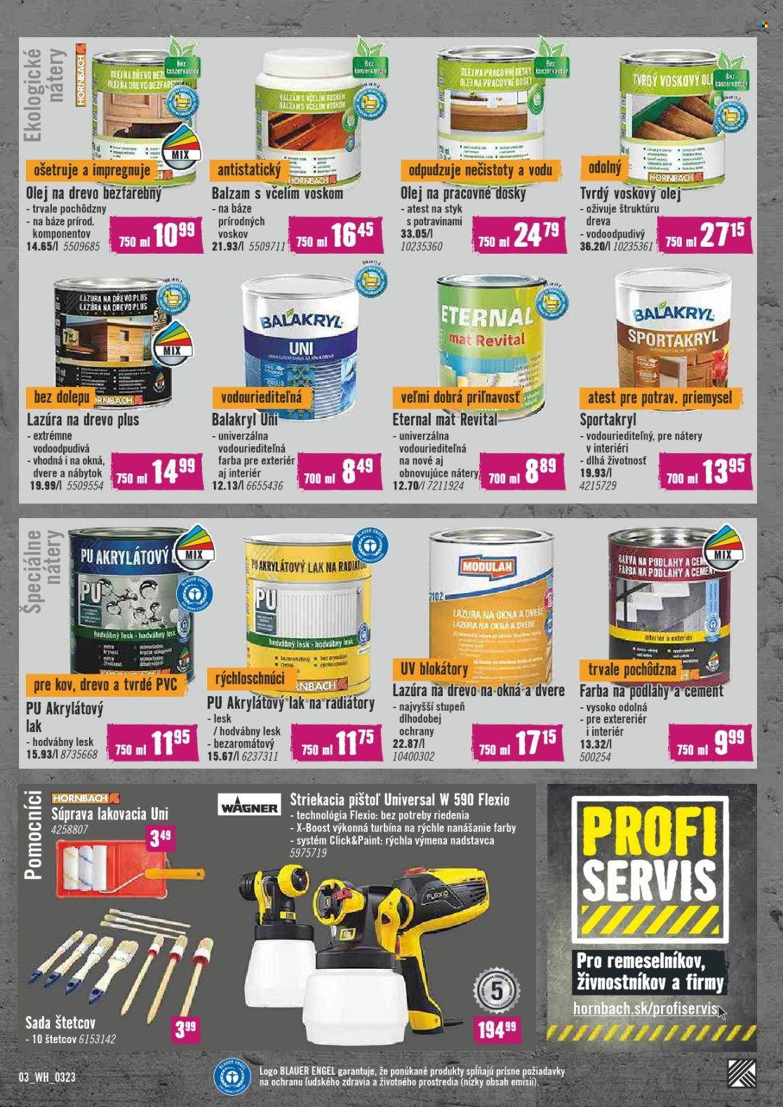 Leták Hornbach - 22.3.2023 - 5.4.2023. Strana 3