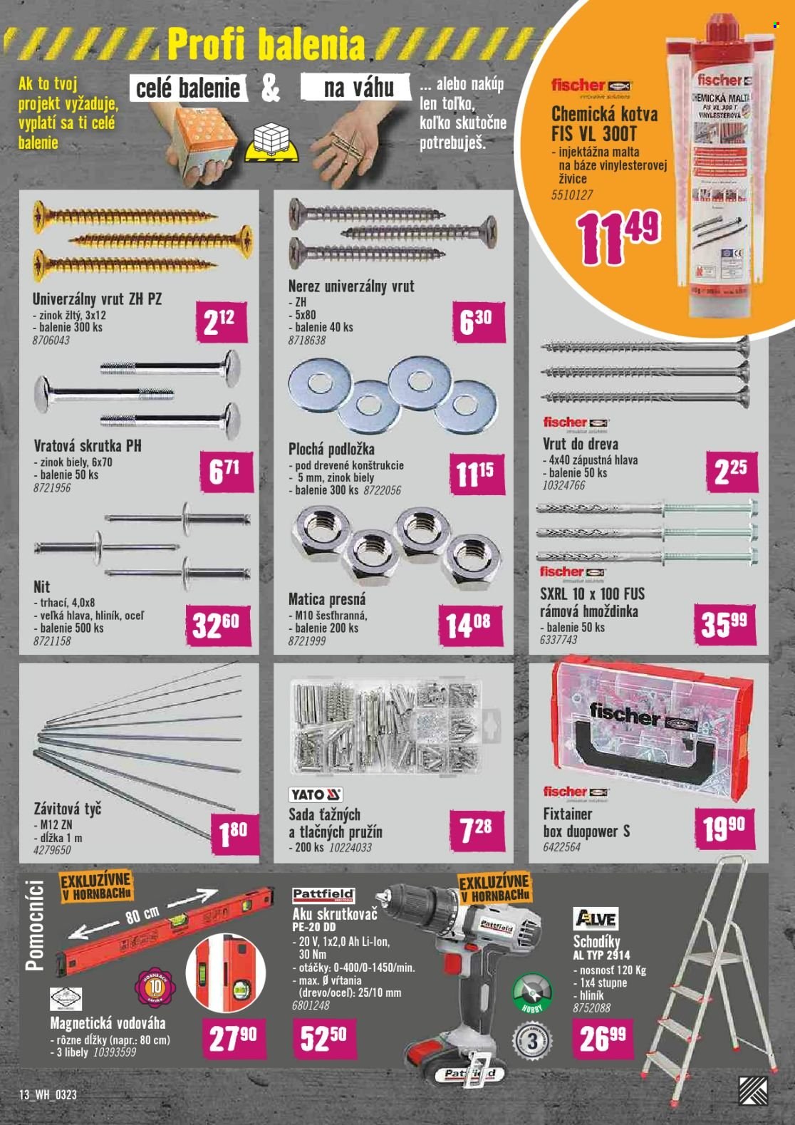 Leták Hornbach - 22.3.2023 - 5.4.2023. Strana 13