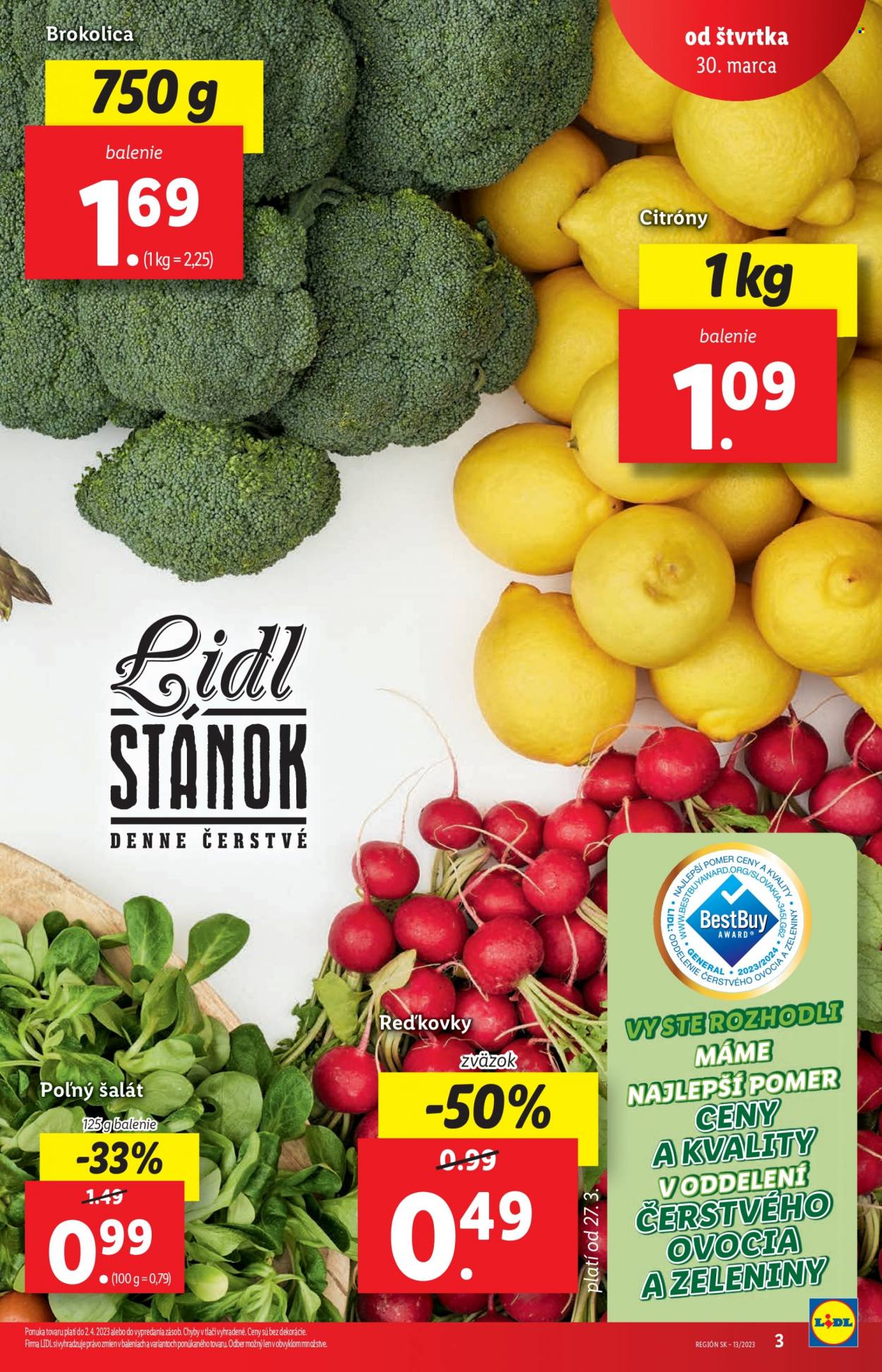 Leták Lidl - 30.3.2023 - 2.4.2023. Strana 3