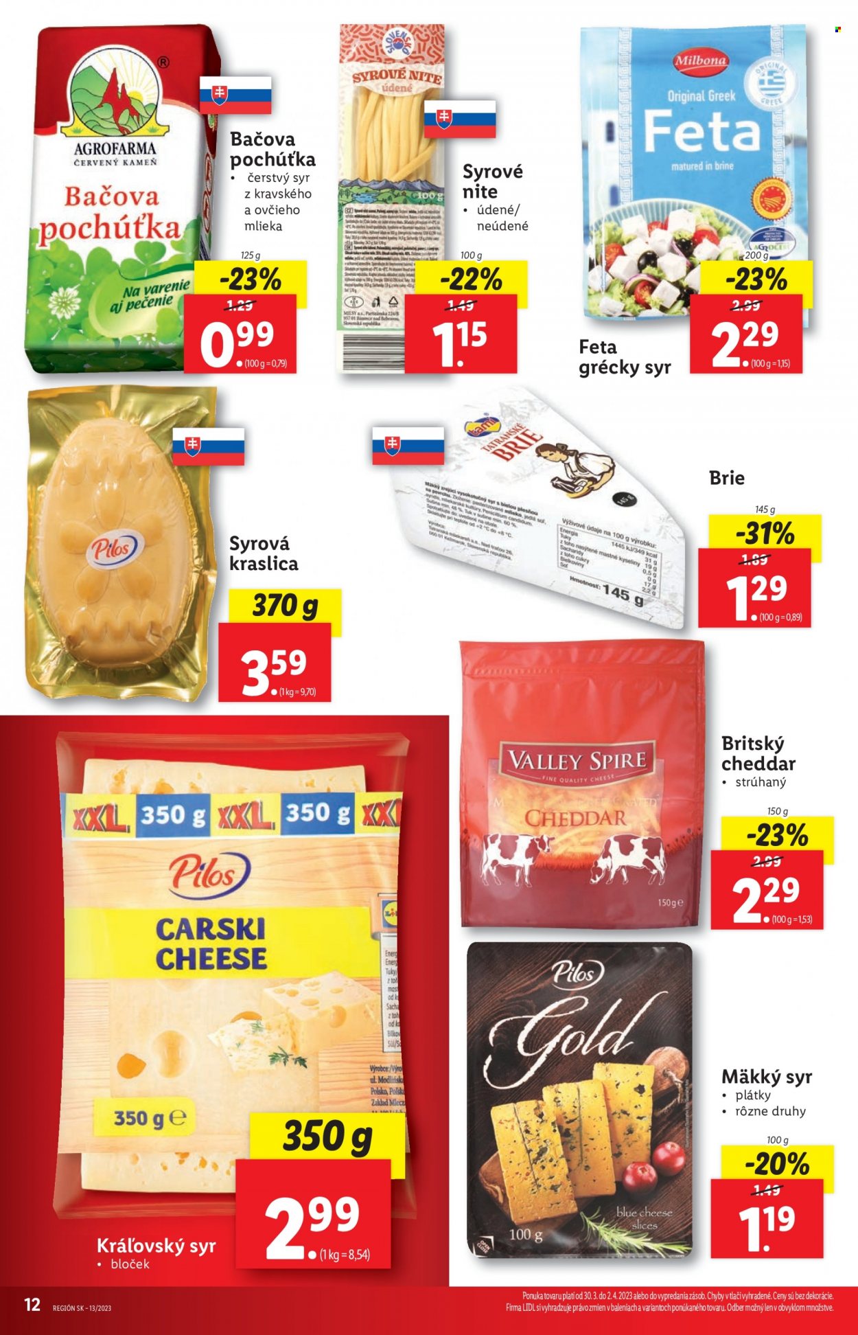 Leták Lidl - 30.3.2023 - 2.4.2023. Strana 12