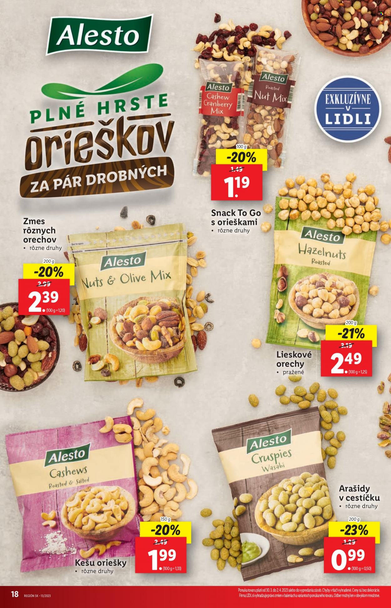 Leták Lidl - 30.3.2023 - 2.4.2023. Strana 18