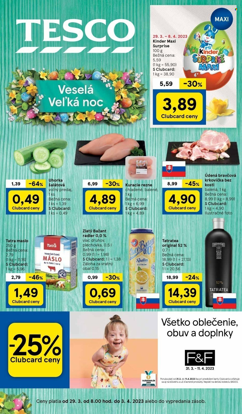 Leták TESCO - 29.3.2023 - 3.4.2023. Strana 1