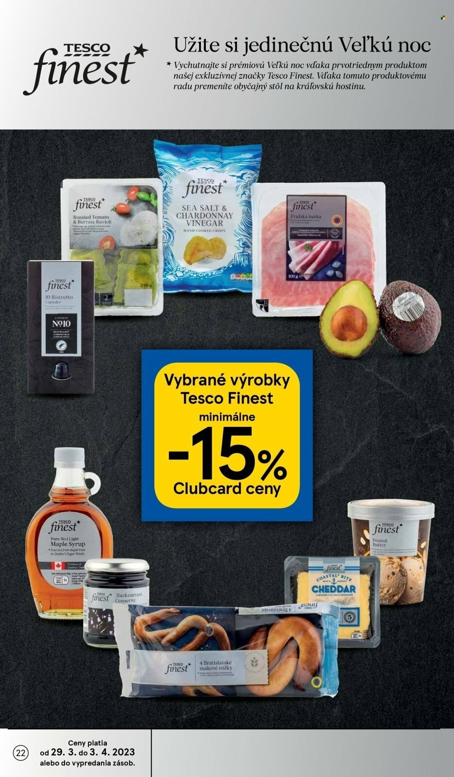 Leták TESCO - 29.3.2023 - 3.4.2023. Strana 22