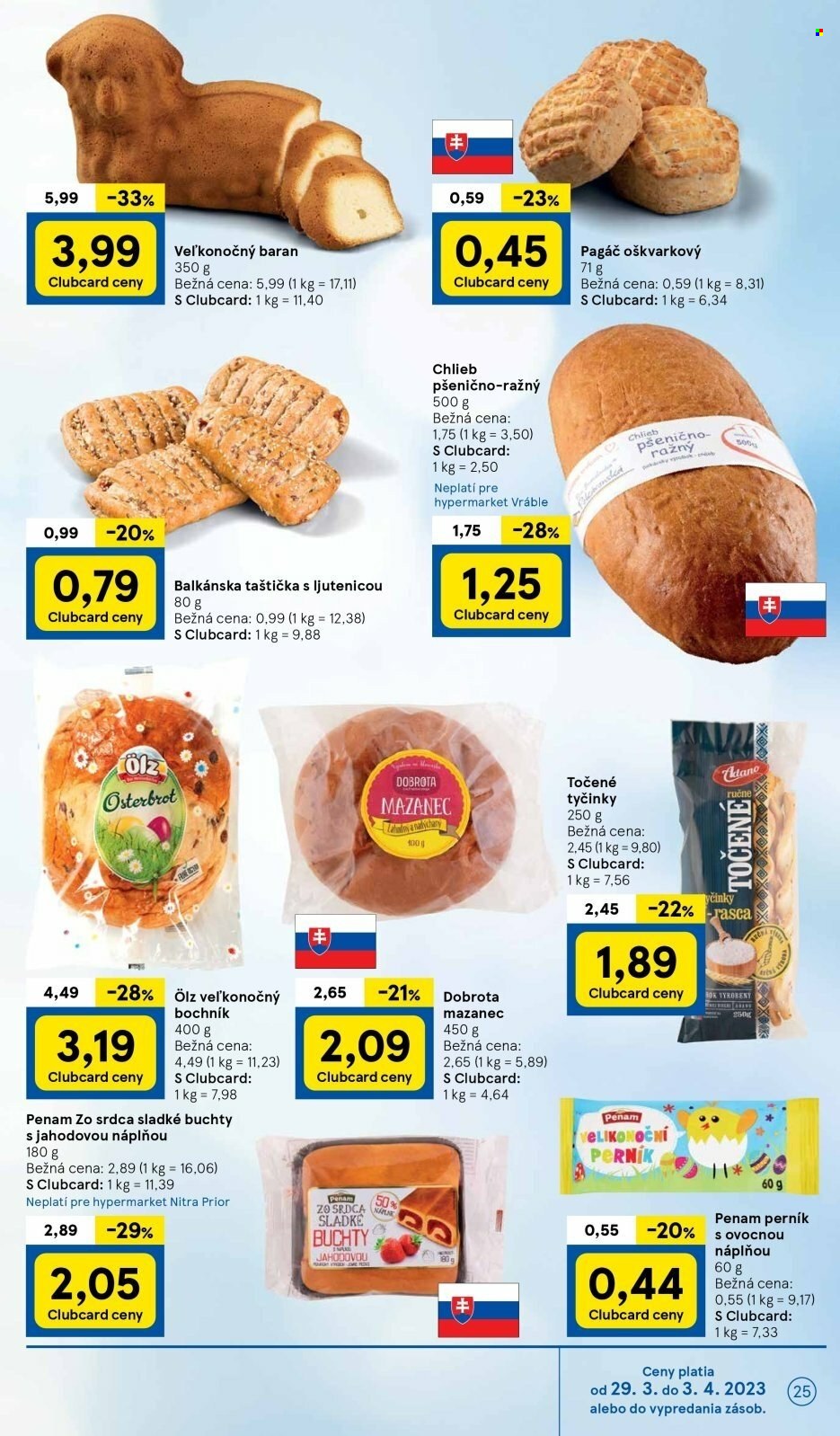 Leták TESCO - 29.3.2023 - 3.4.2023. Strana 25