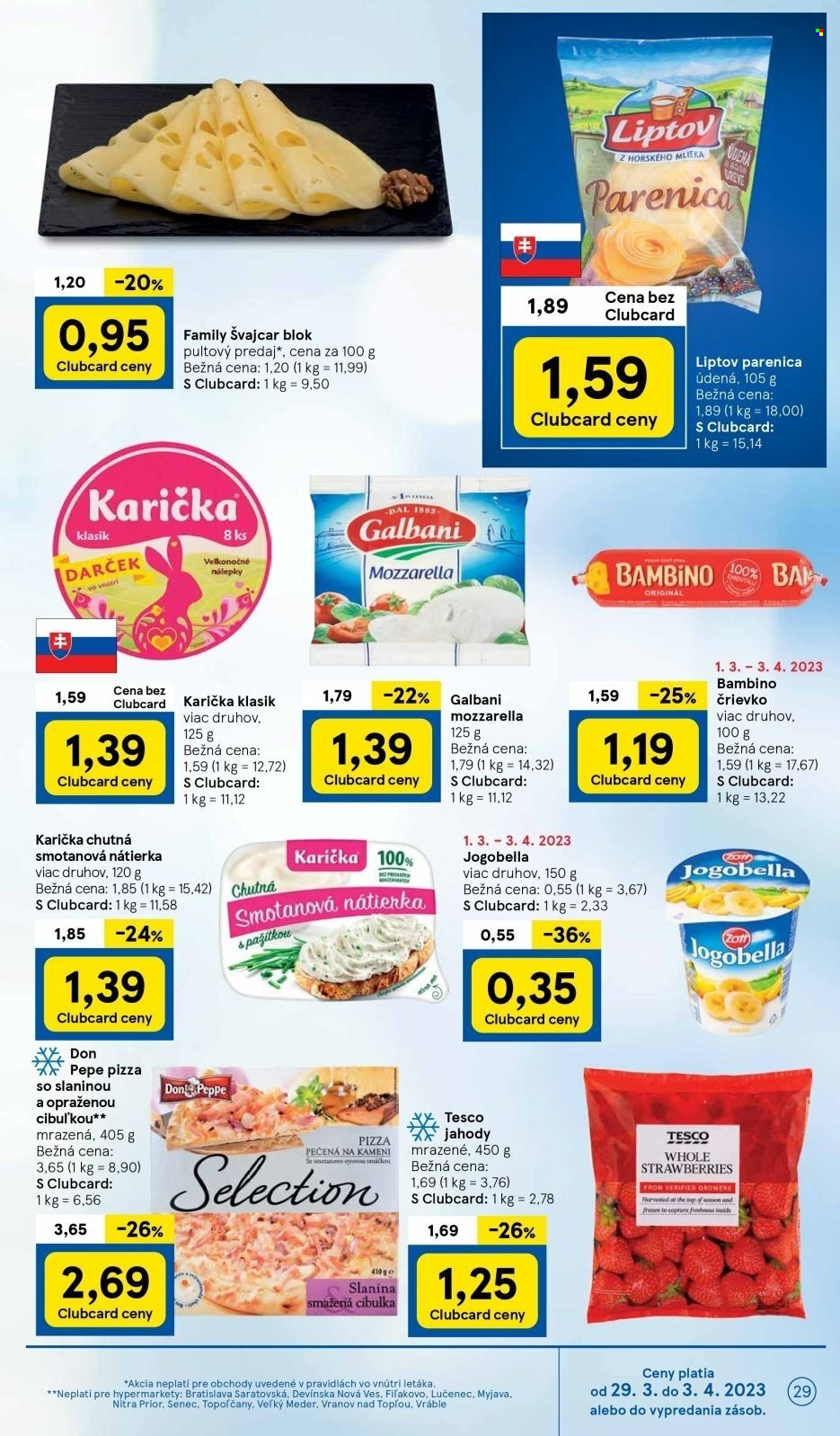 Leták TESCO - 29.3.2023 - 3.4.2023. Strana 29