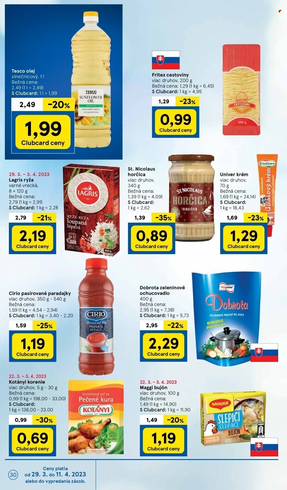 Leták TESCO - 29.3.2023 - 3.4.2023. Strana 30