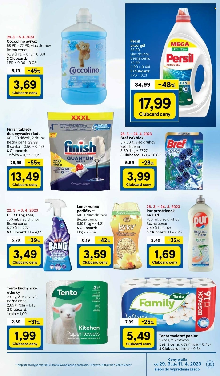 Leták TESCO - 29.3.2023 - 3.4.2023. Strana 35