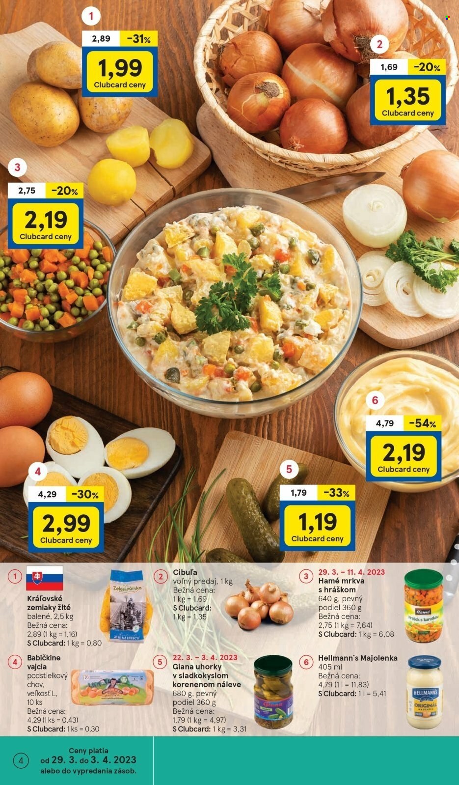 Leták TESCO supermarket - 29.3.2023 - 3.4.2023. Strana 4