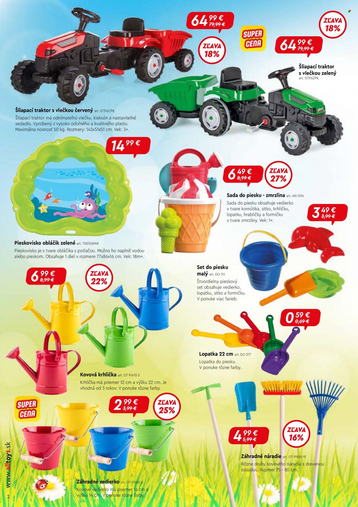 Leták Alltoys - 20.3.2023 - 1.5.2023. Strana 2