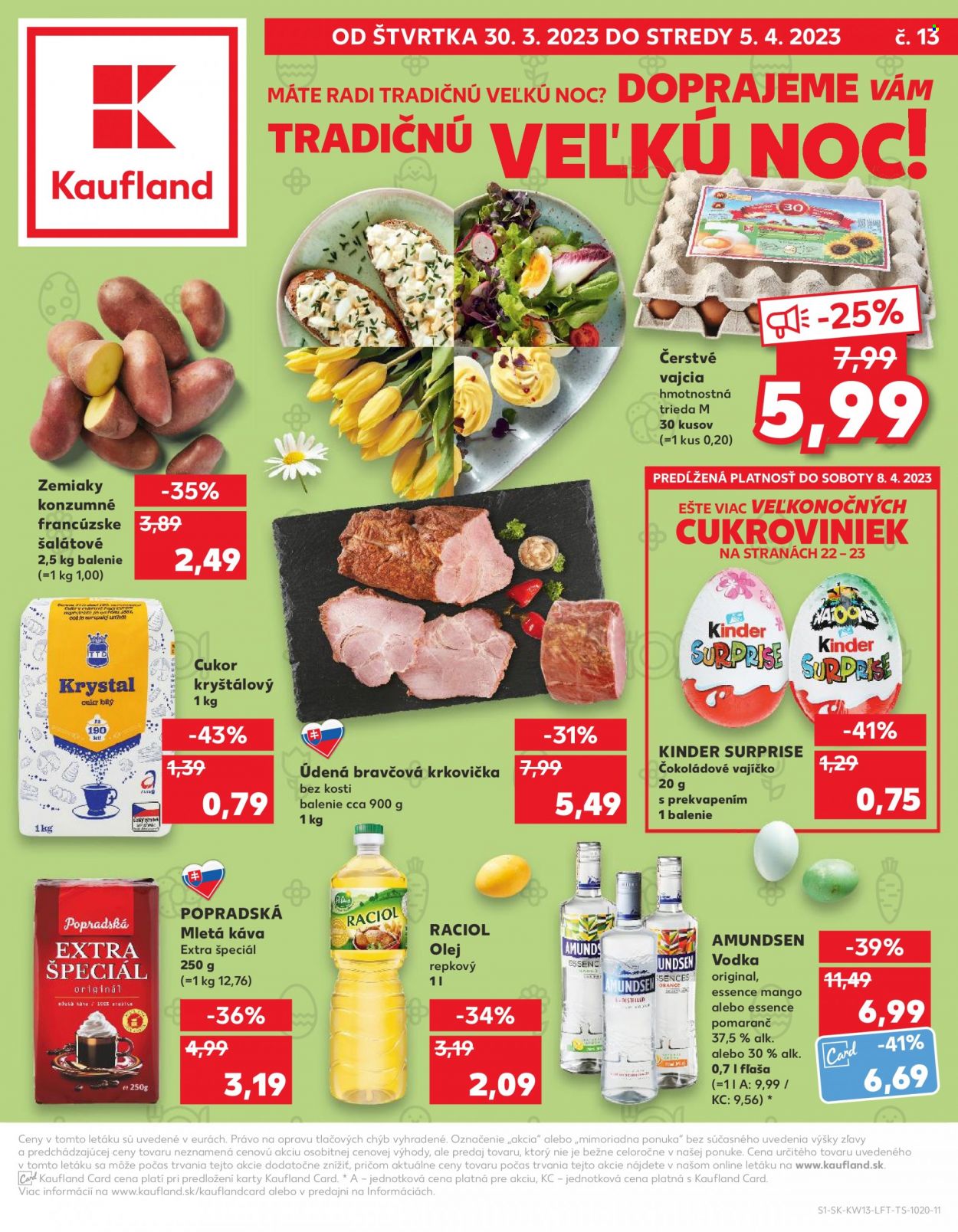 Leták Kaufland - 30.3.2023 - 5.4.2023. Strana 1