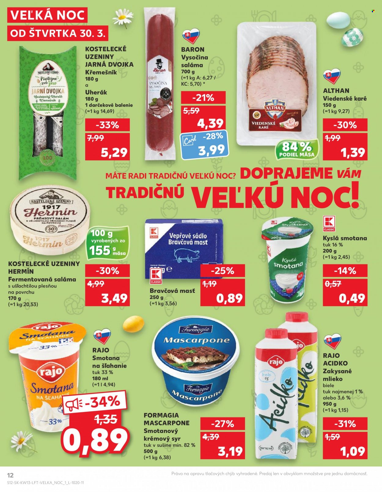 Leták Kaufland - 30.3.2023 - 5.4.2023. Strana 12