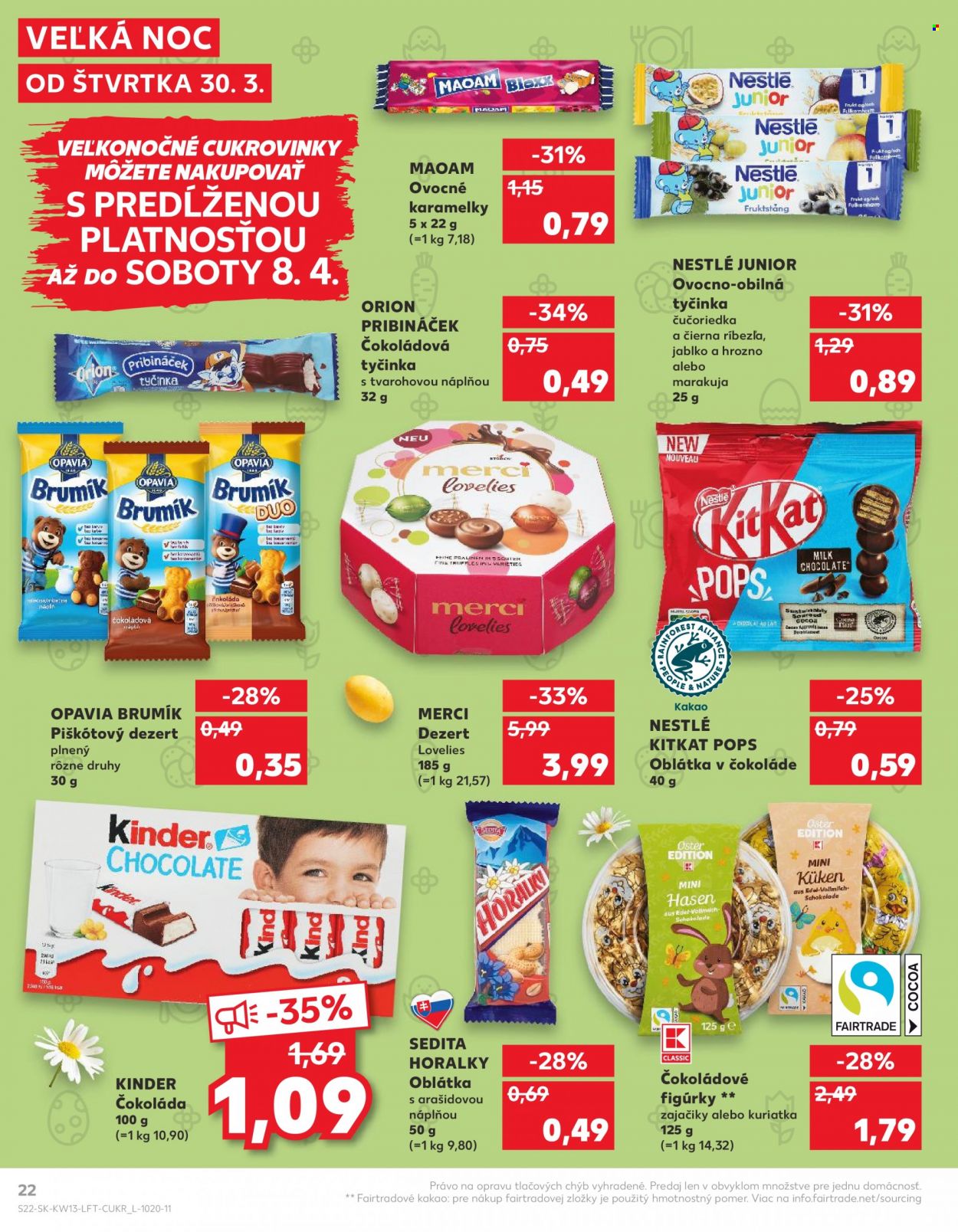 Leták Kaufland - 30.3.2023 - 5.4.2023. Strana 22