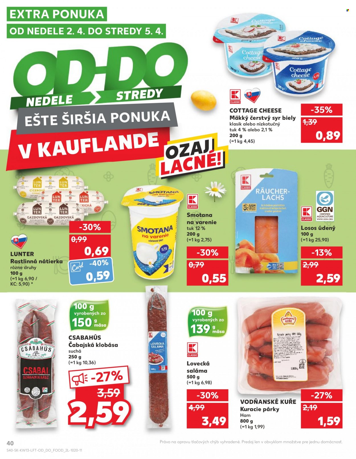 Leták Kaufland - 30.3.2023 - 5.4.2023. Strana 40