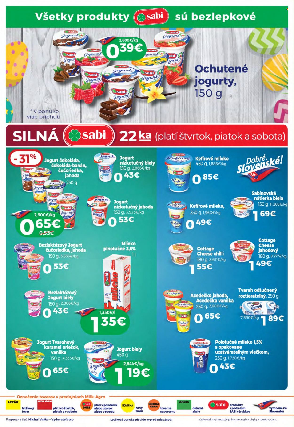 Leták Milk AGRO - 29.3.2023 - 11.4.2023. Strana 2