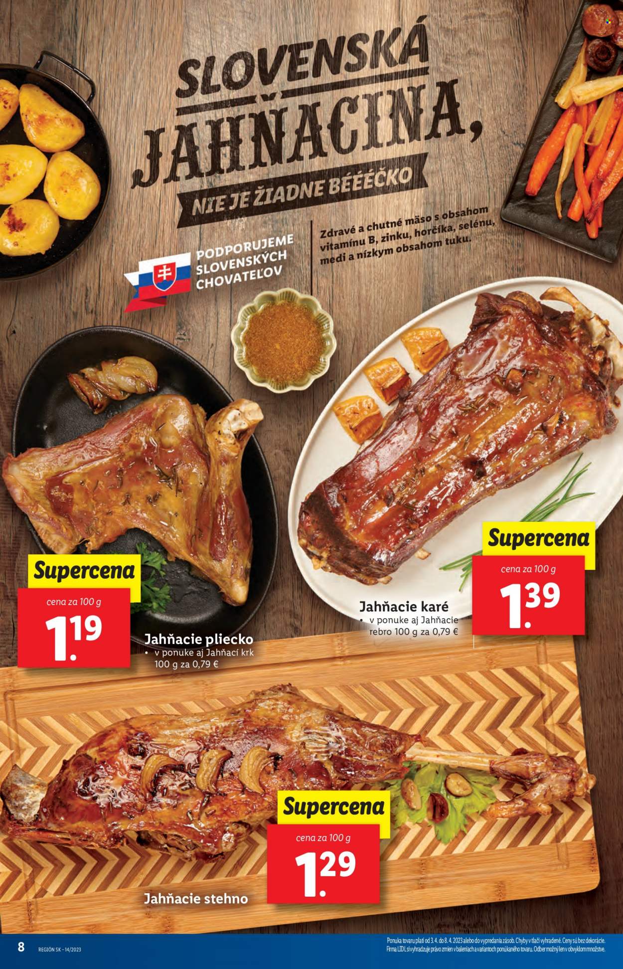 Leták Lidl - 3.4.2023 - 8.4.2023. Strana 8
