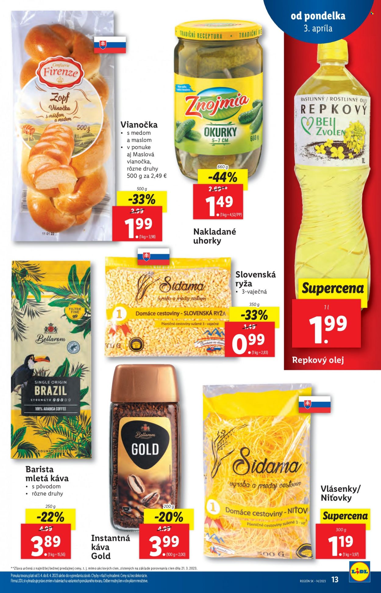 Leták Lidl - 3.4.2023 - 8.4.2023. Strana 13