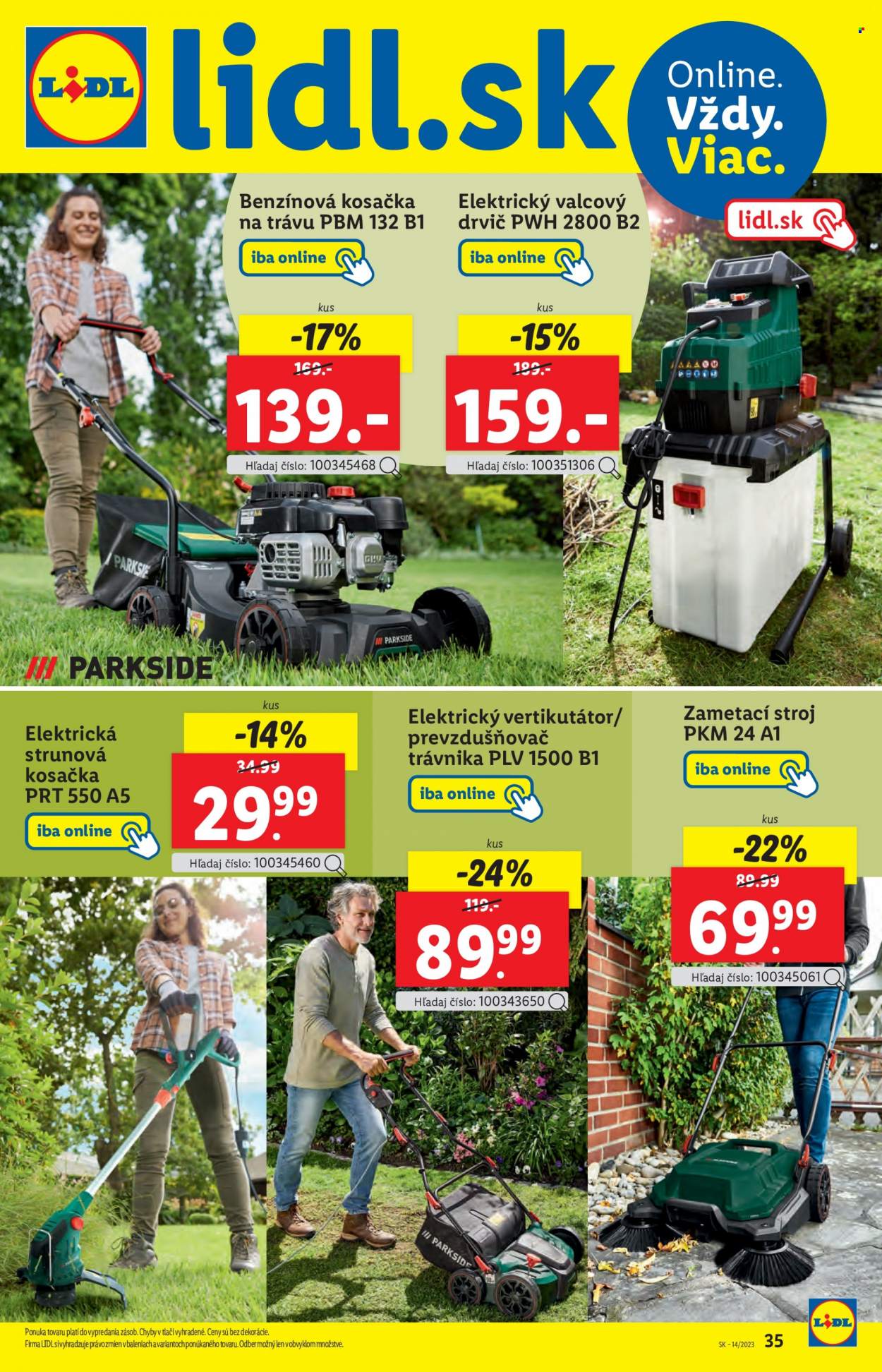 Leták Lidl - 3.4.2023 - 8.4.2023. Strana 35