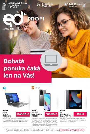 Leták eD PROFI - 1.4.2023 - 30.4.2023.