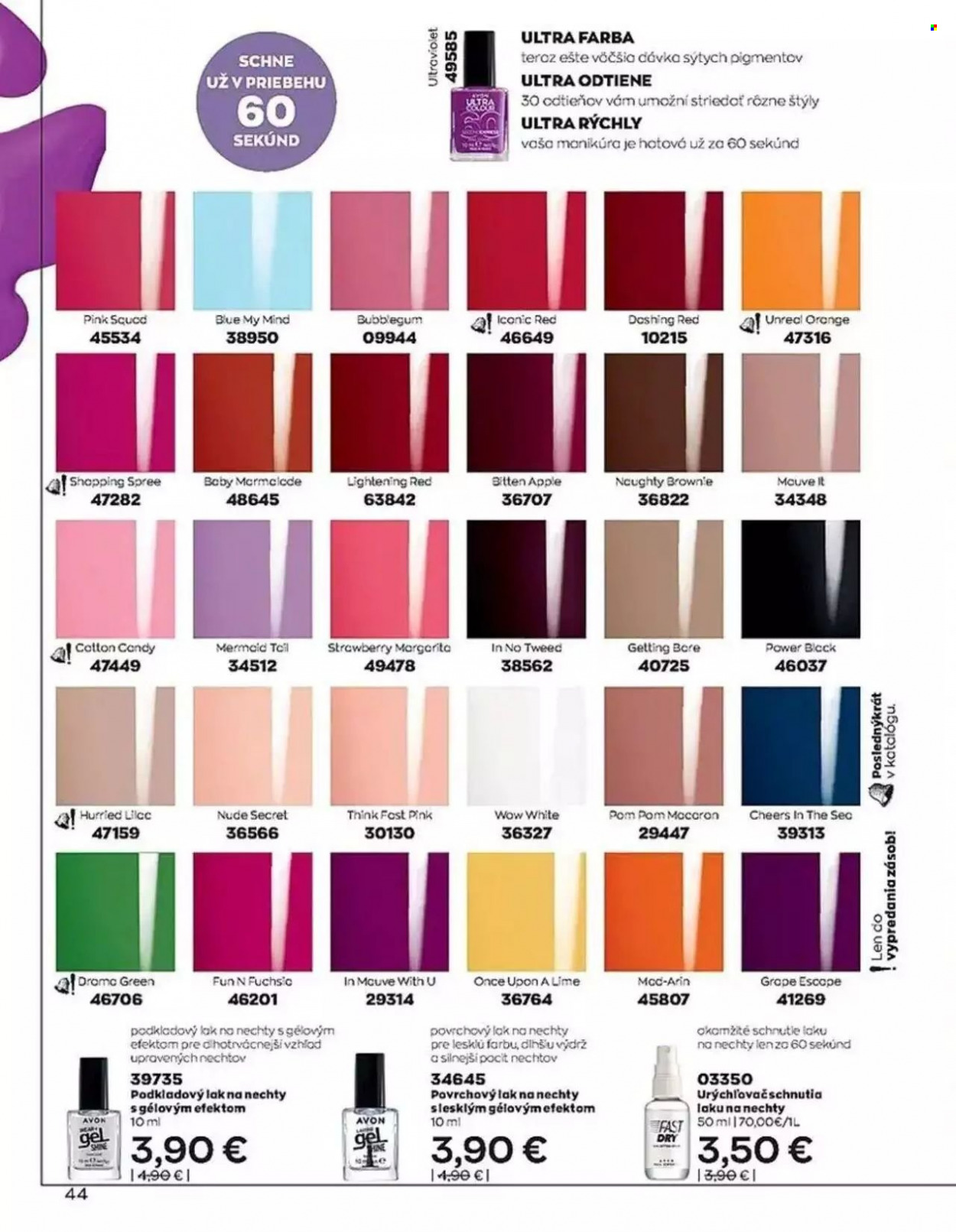 Leták Avon - 1.4.2023 - 30.4.2023. Strana 44