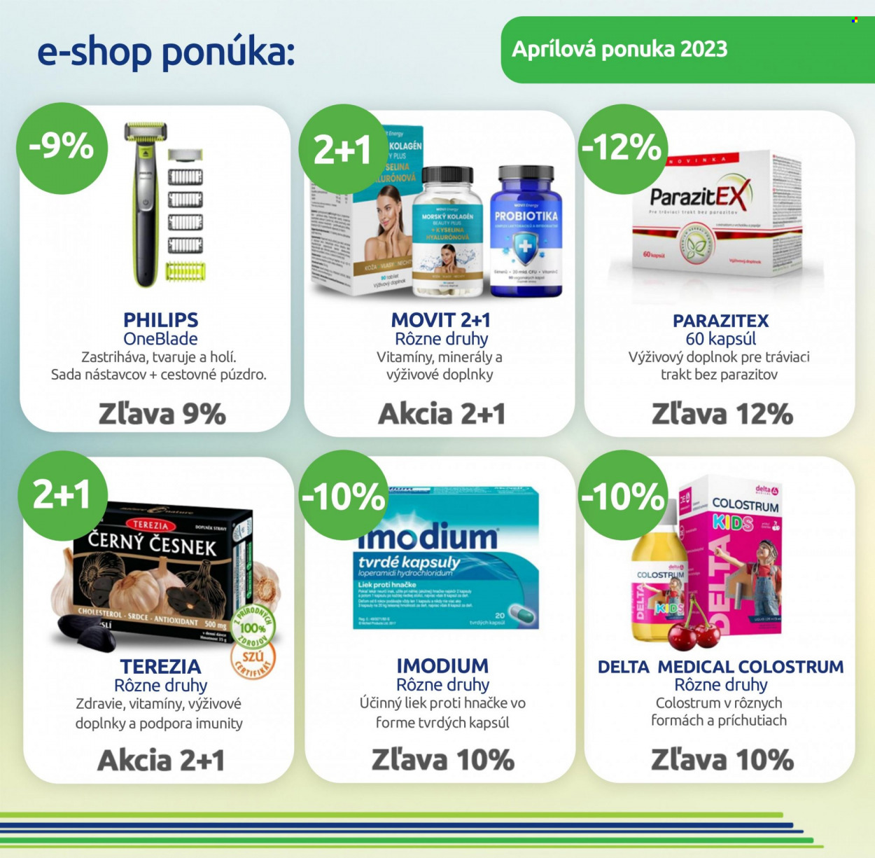 Leták BENU Lekáreň - 1.4.2023 - 30.4.2023. Strana 3