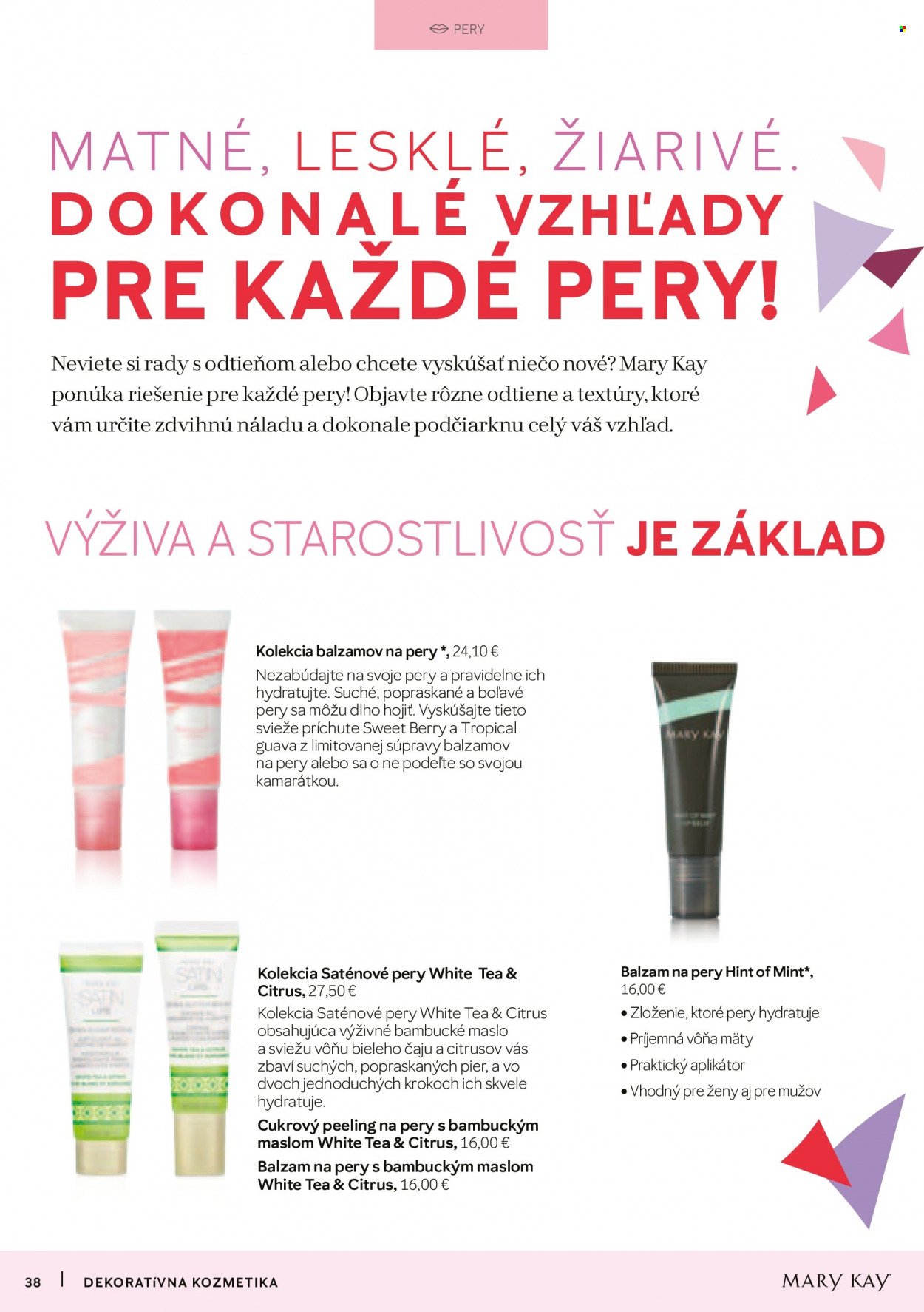 Leták Mary Kay - 1.4.2023 - 30.6.2023. Strana 38