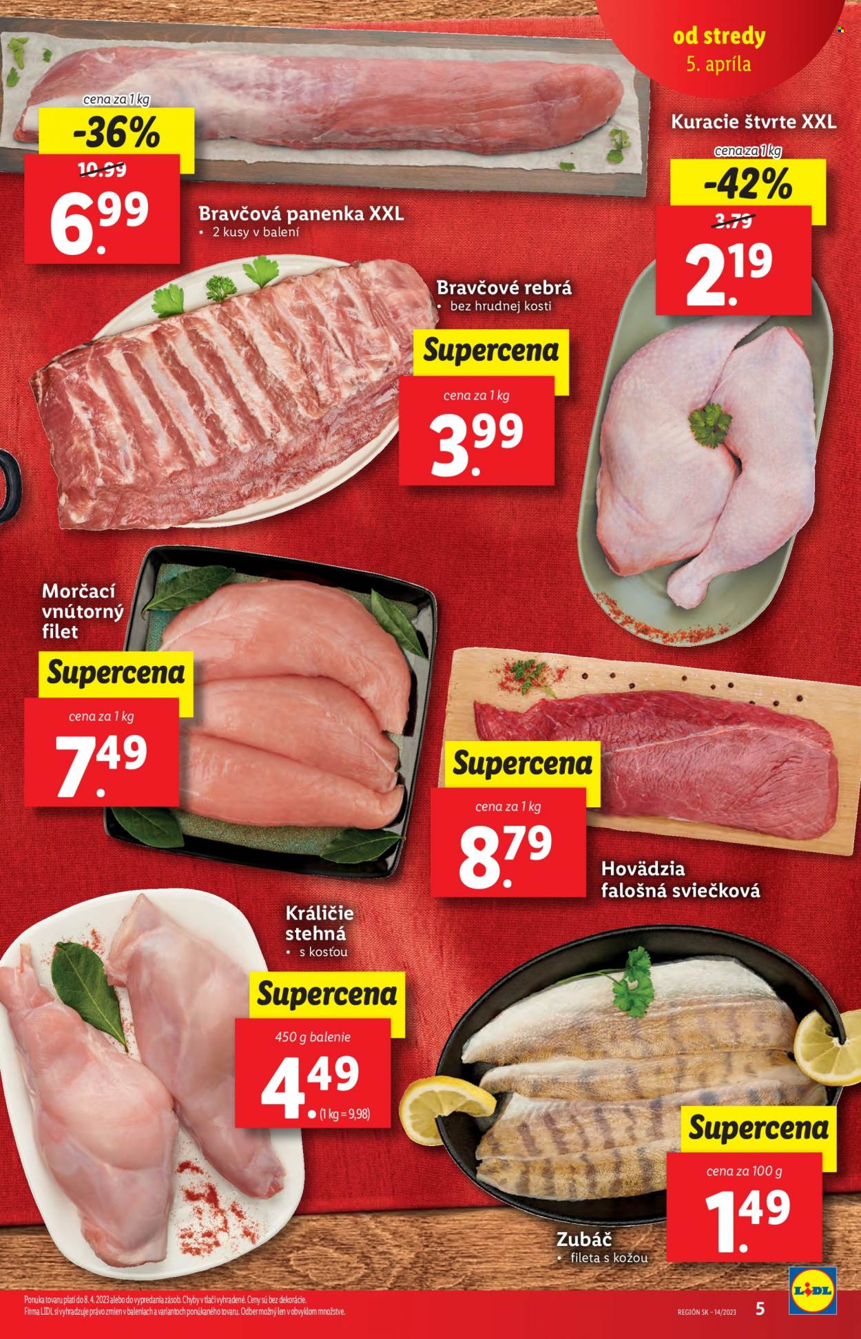 Leták Lidl - 5.4.2023 - 8.4.2023. Strana 5