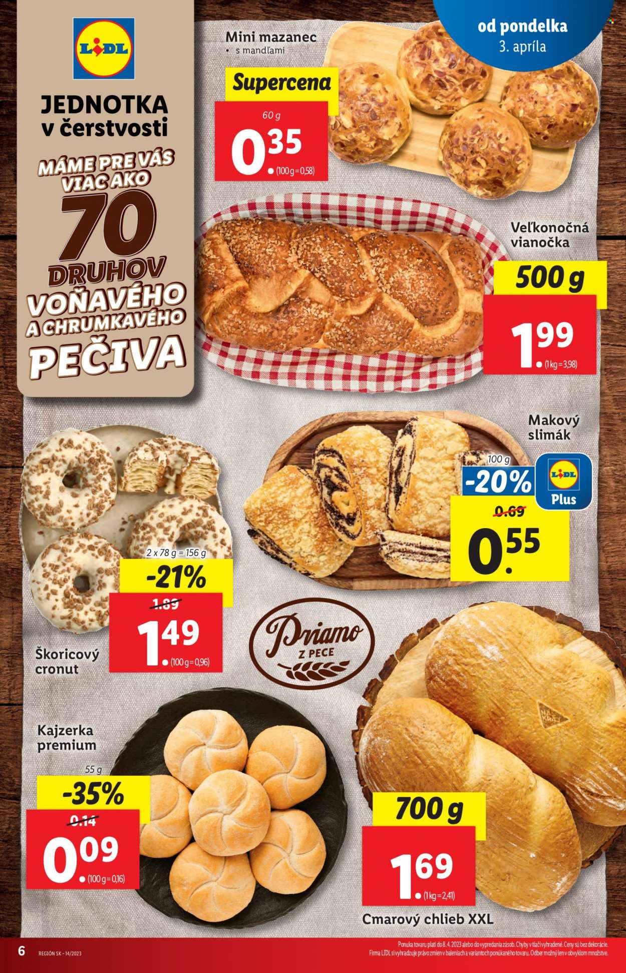 Leták Lidl - 5.4.2023 - 8.4.2023. Strana 6