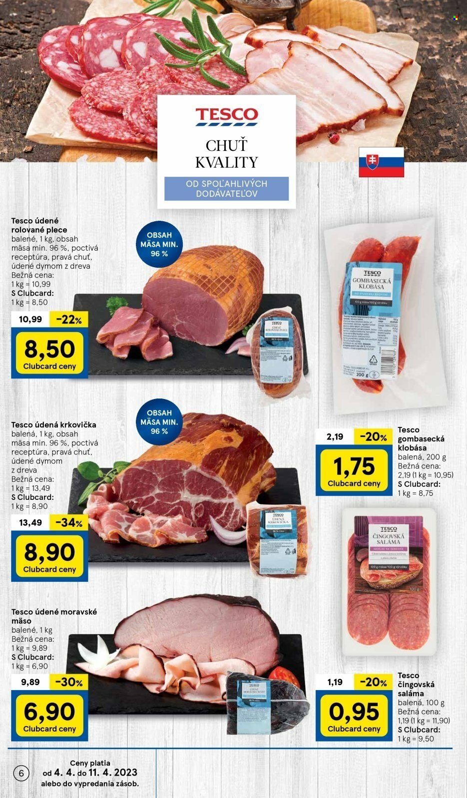Leták TESCO - 4.4.2023 - 11.4.2023. Strana 6