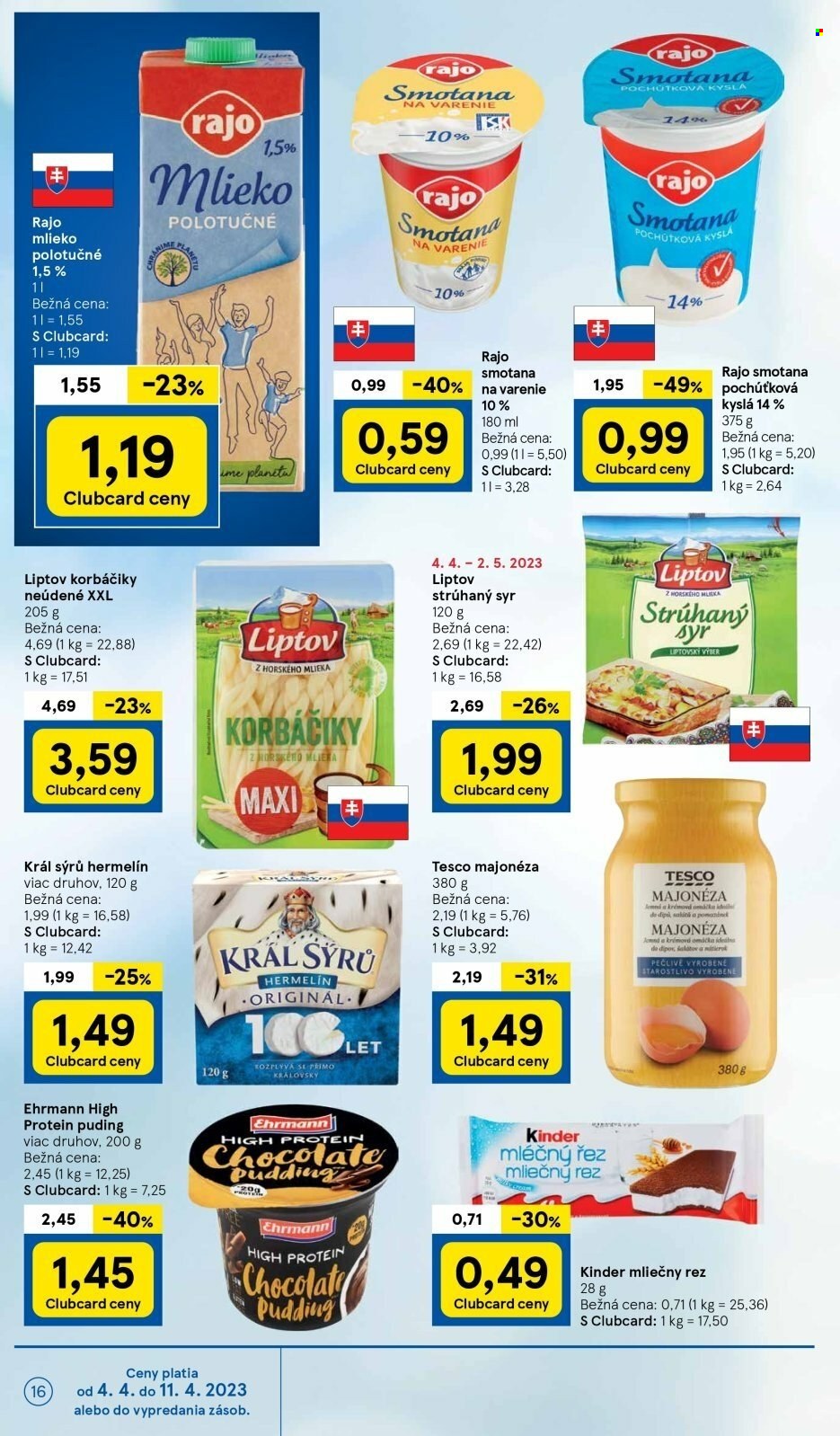 Leták TESCO - 4.4.2023 - 11.4.2023. Strana 16