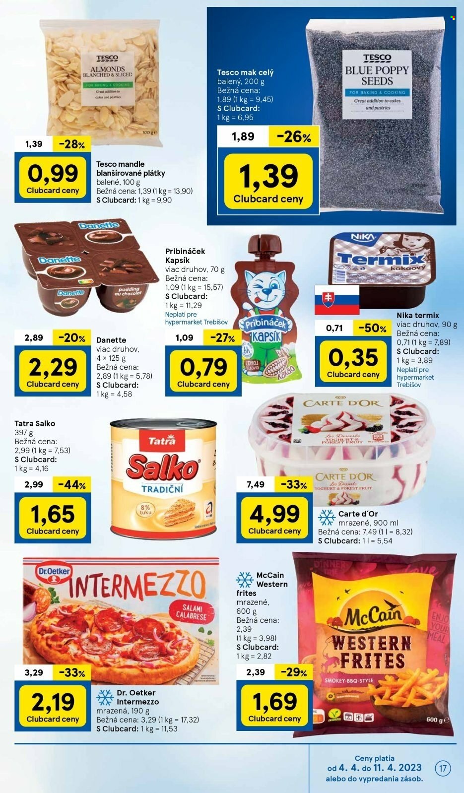 Leták TESCO - 4.4.2023 - 11.4.2023. Strana 17