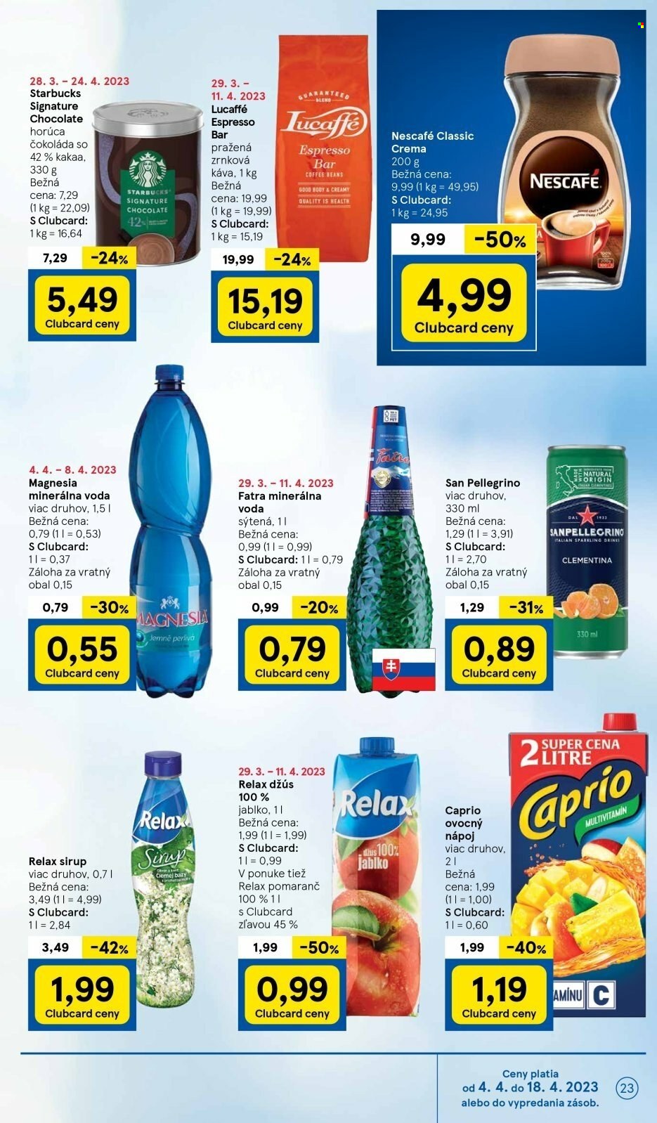 Leták TESCO - 4.4.2023 - 11.4.2023. Strana 23