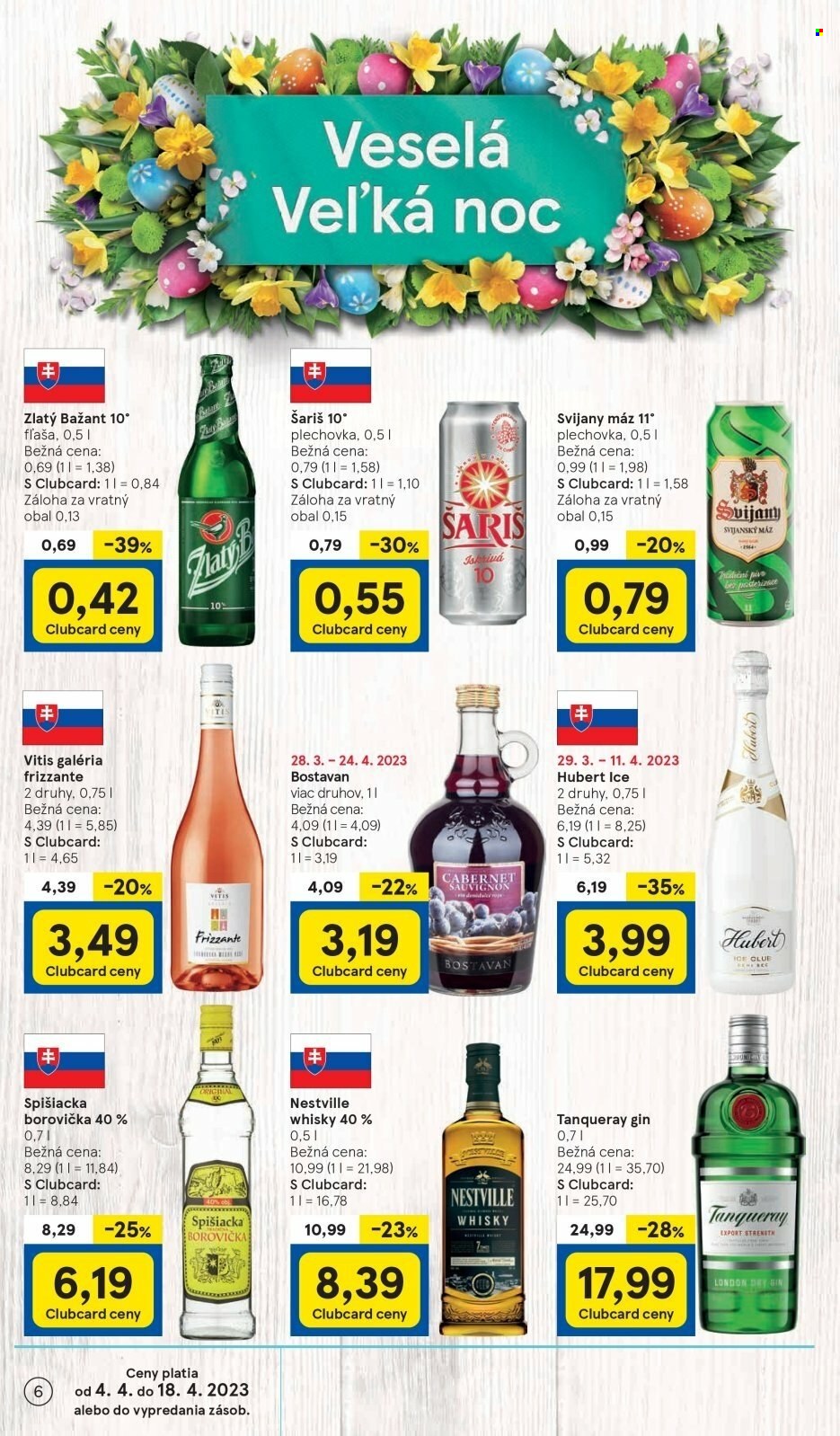Leták TESCO supermarket - 4.4.2023 - 11.4.2023. Strana 6