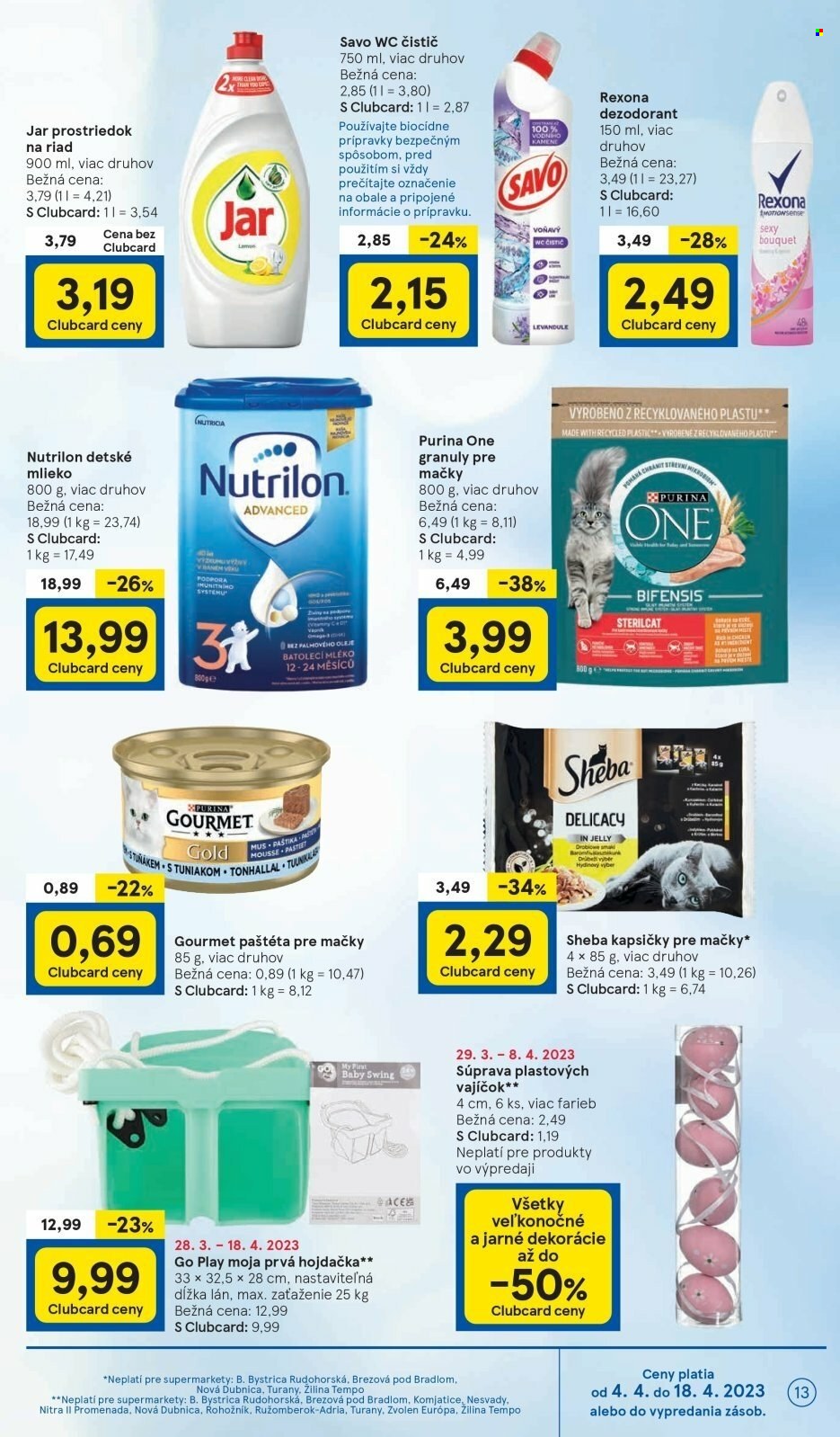 Leták TESCO supermarket - 4.4.2023 - 11.4.2023. Strana 13