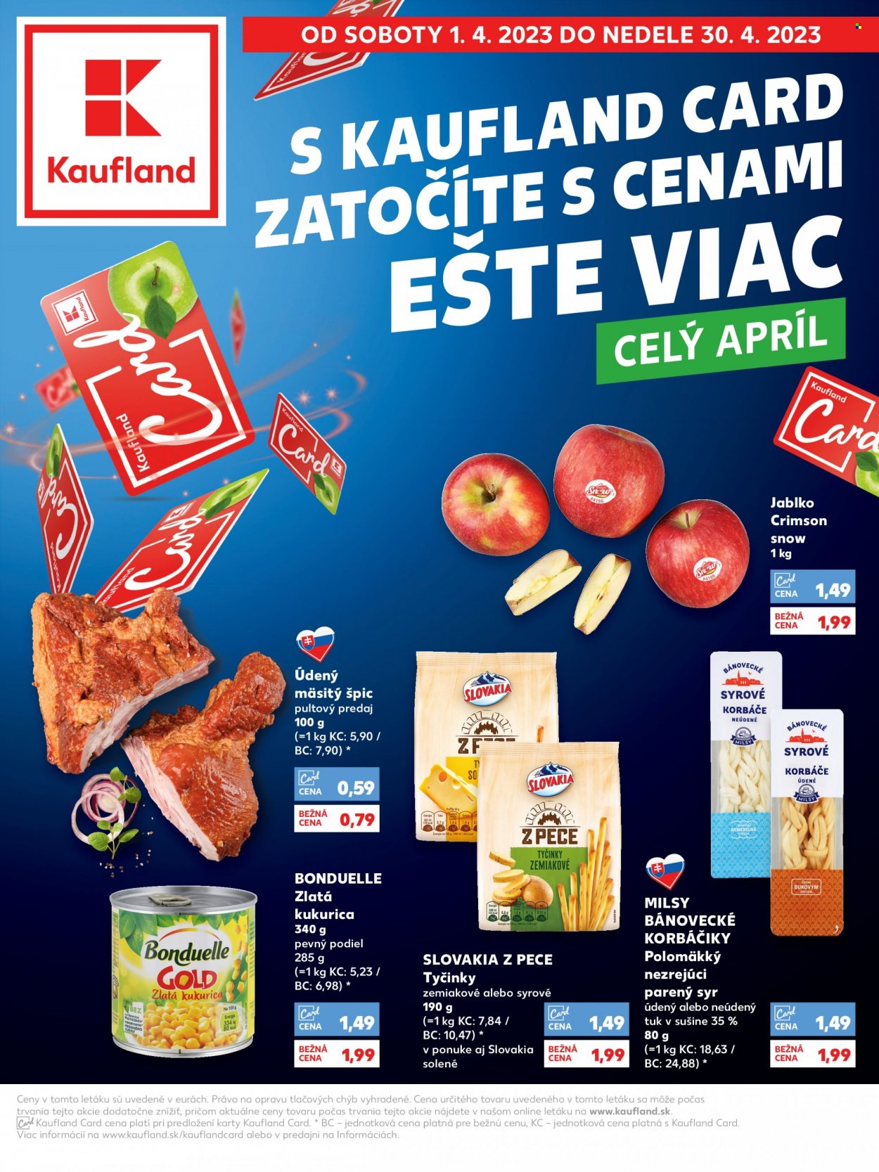 Leták Kaufland - 1.4.2023 - 30.4.2023. Strana 1