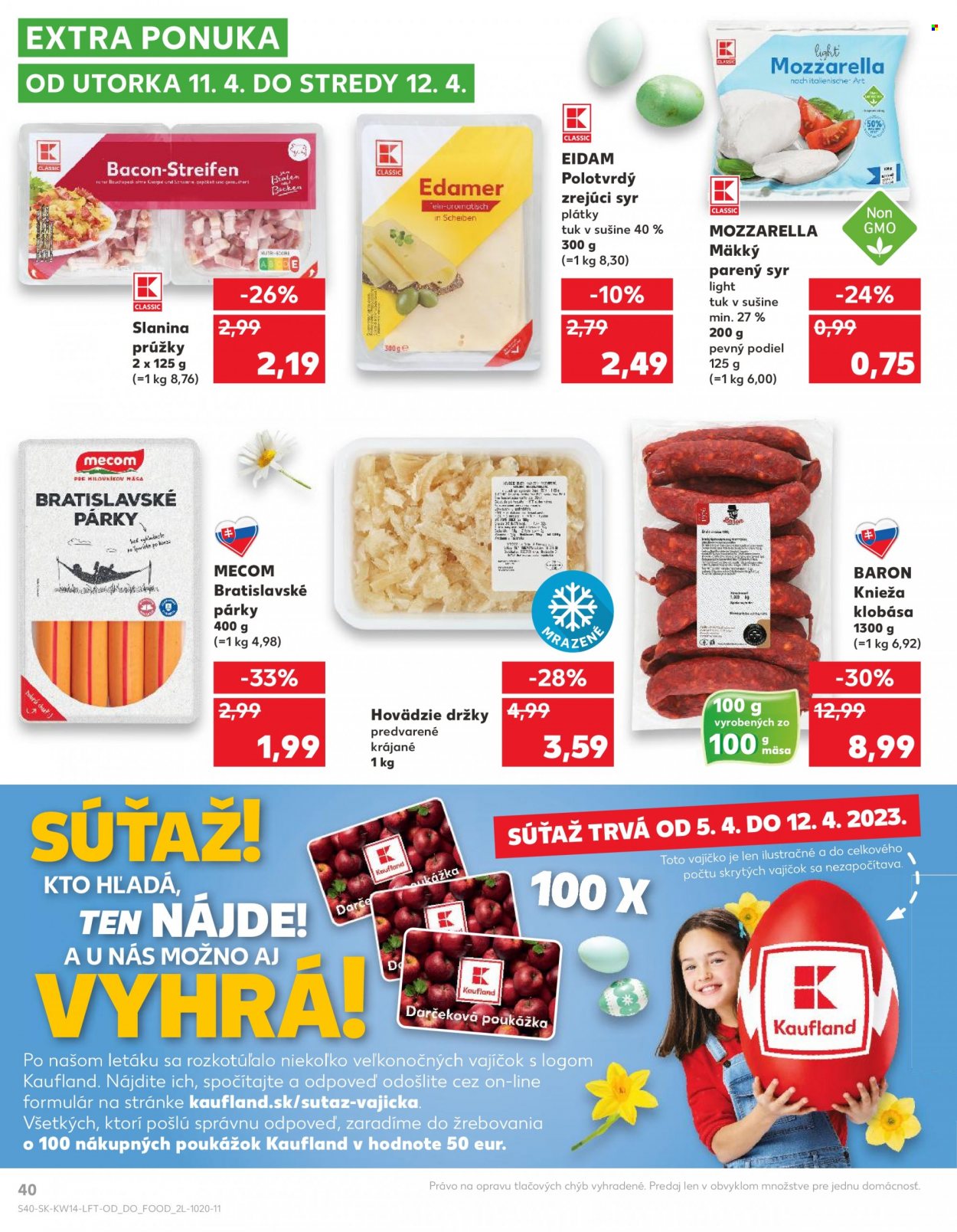 Leták Kaufland - 5.4.2023 - 12.4.2023. Strana 40