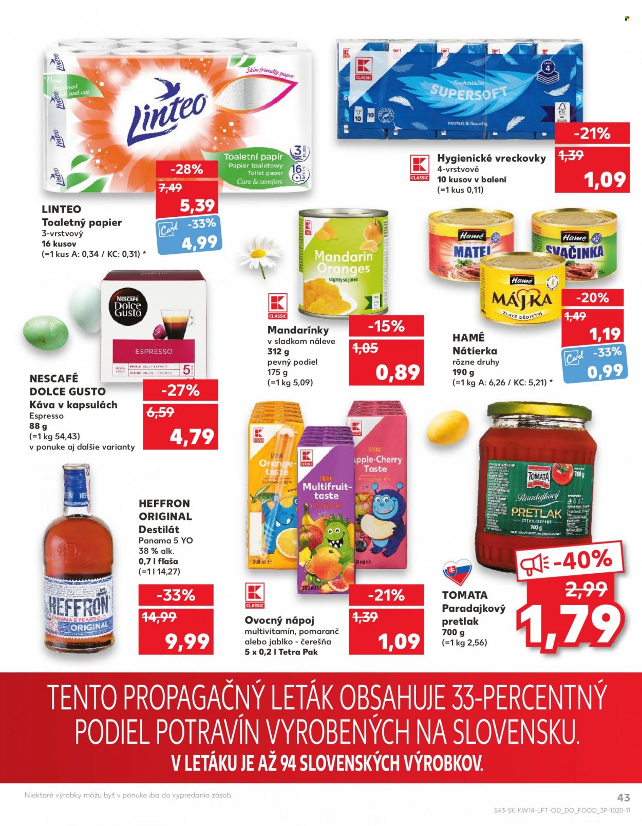 Leták Kaufland - 5.4.2023 - 12.4.2023. Strana 43
