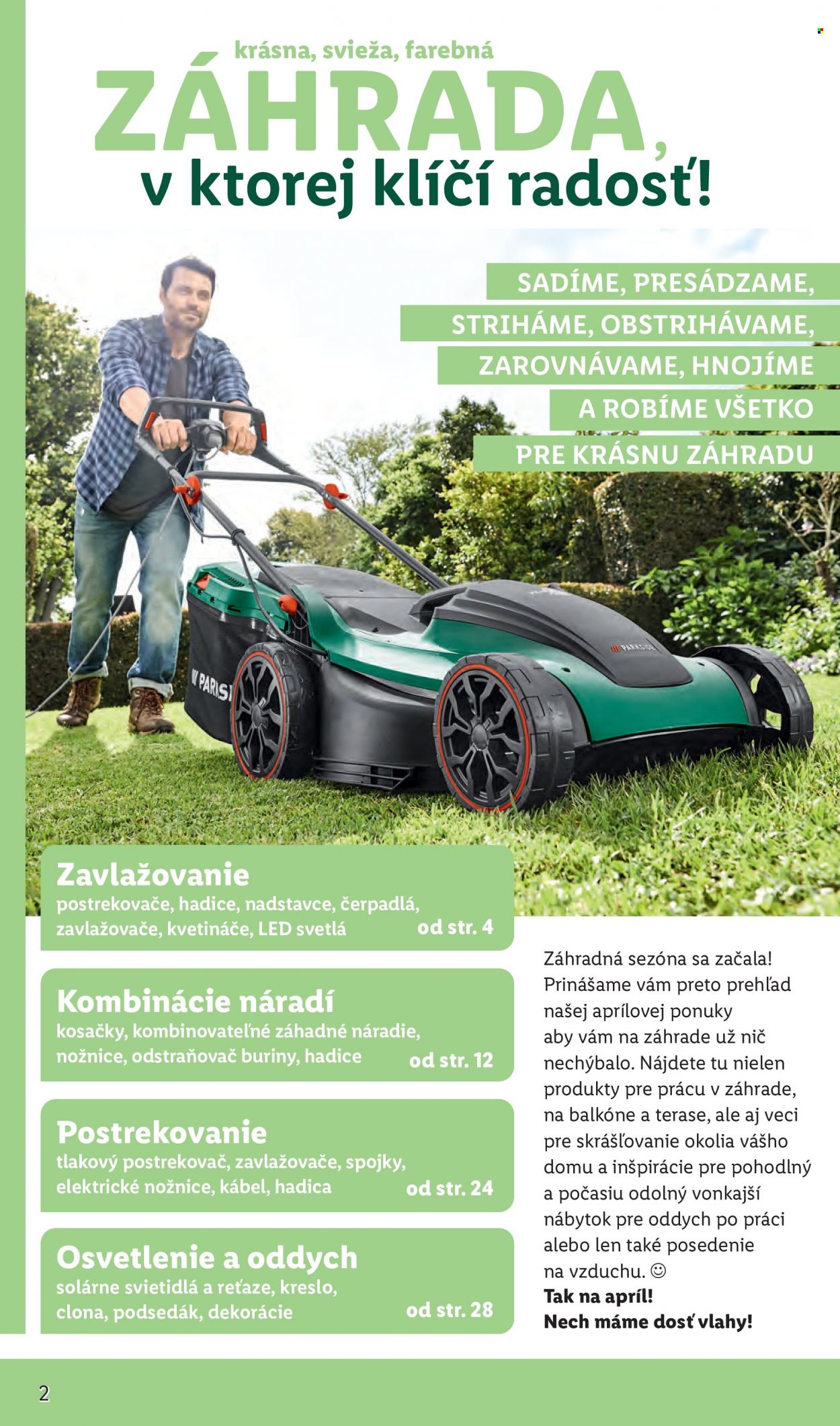 Leták Lidl. Strana 2