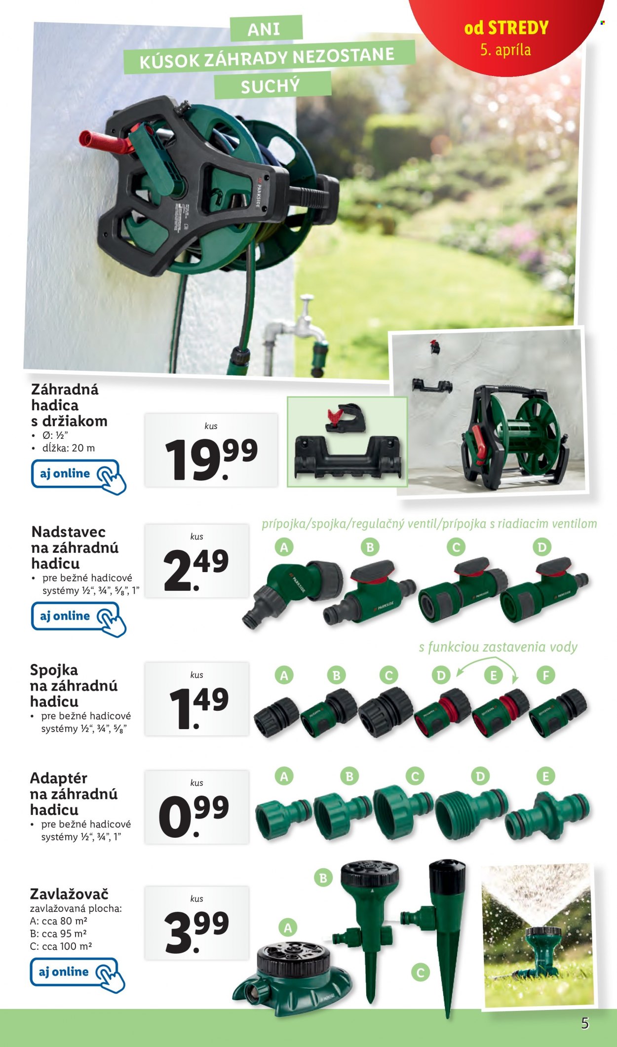Leták Lidl. Strana 5