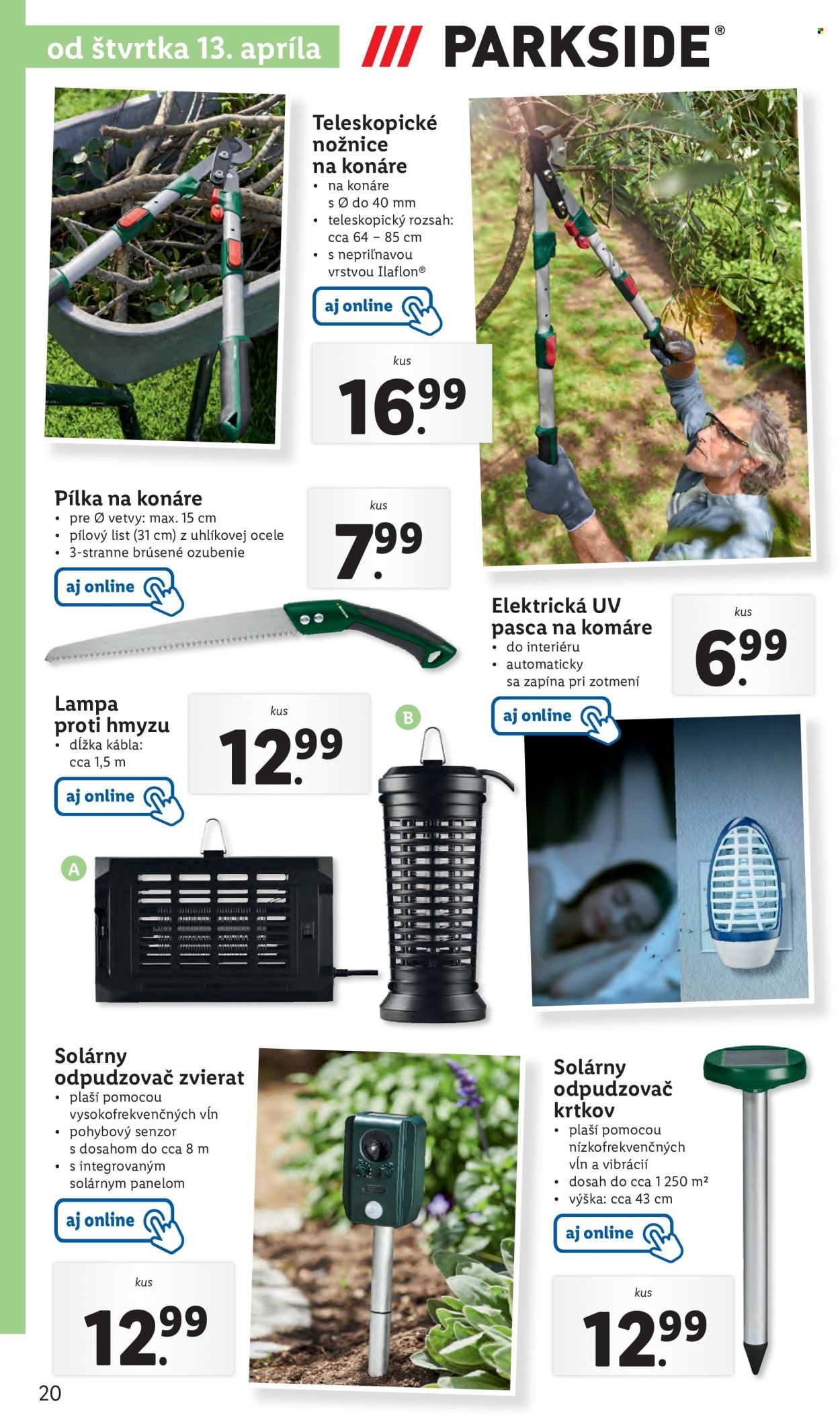 Leták Lidl. Strana 20