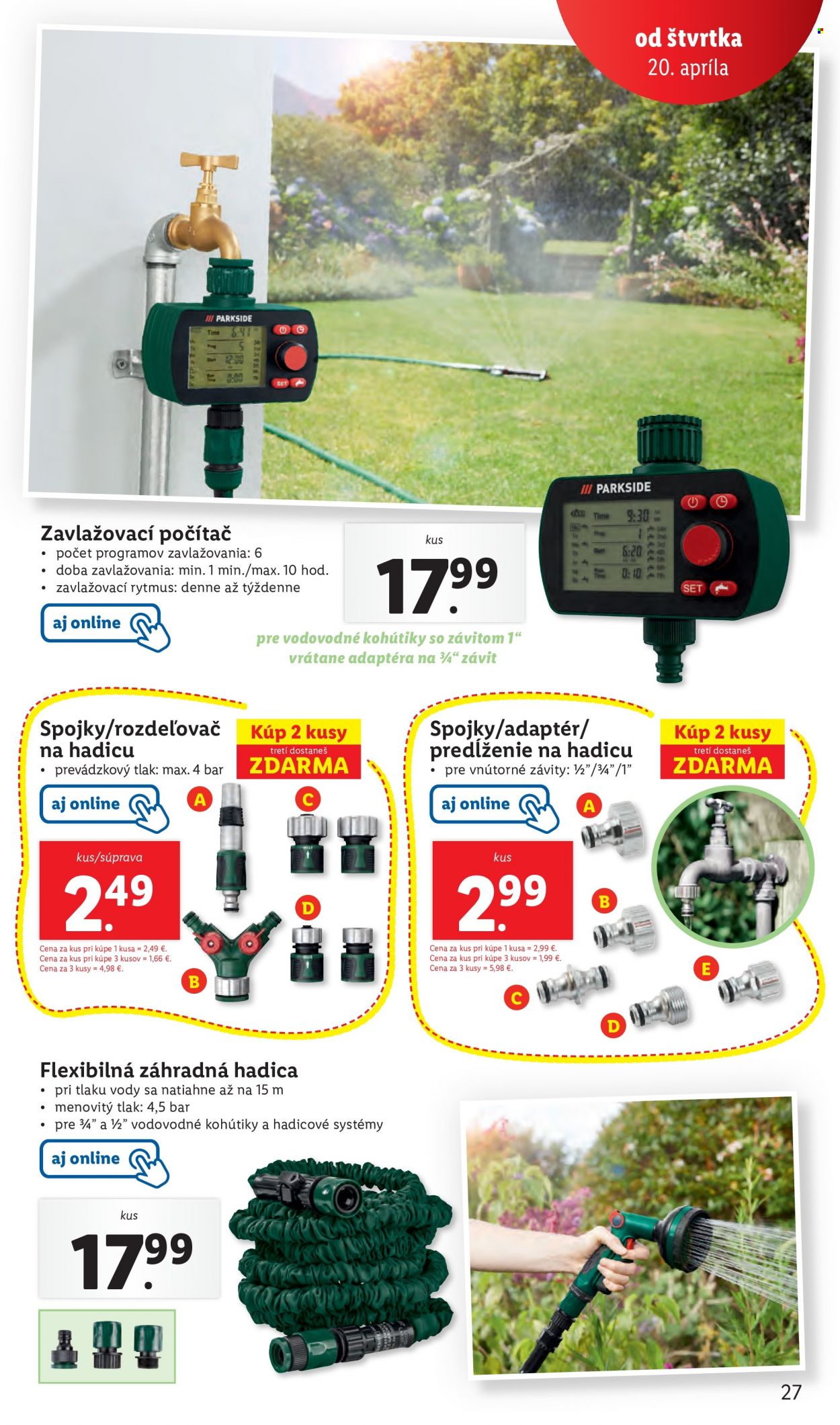 Leták Lidl. Strana 27