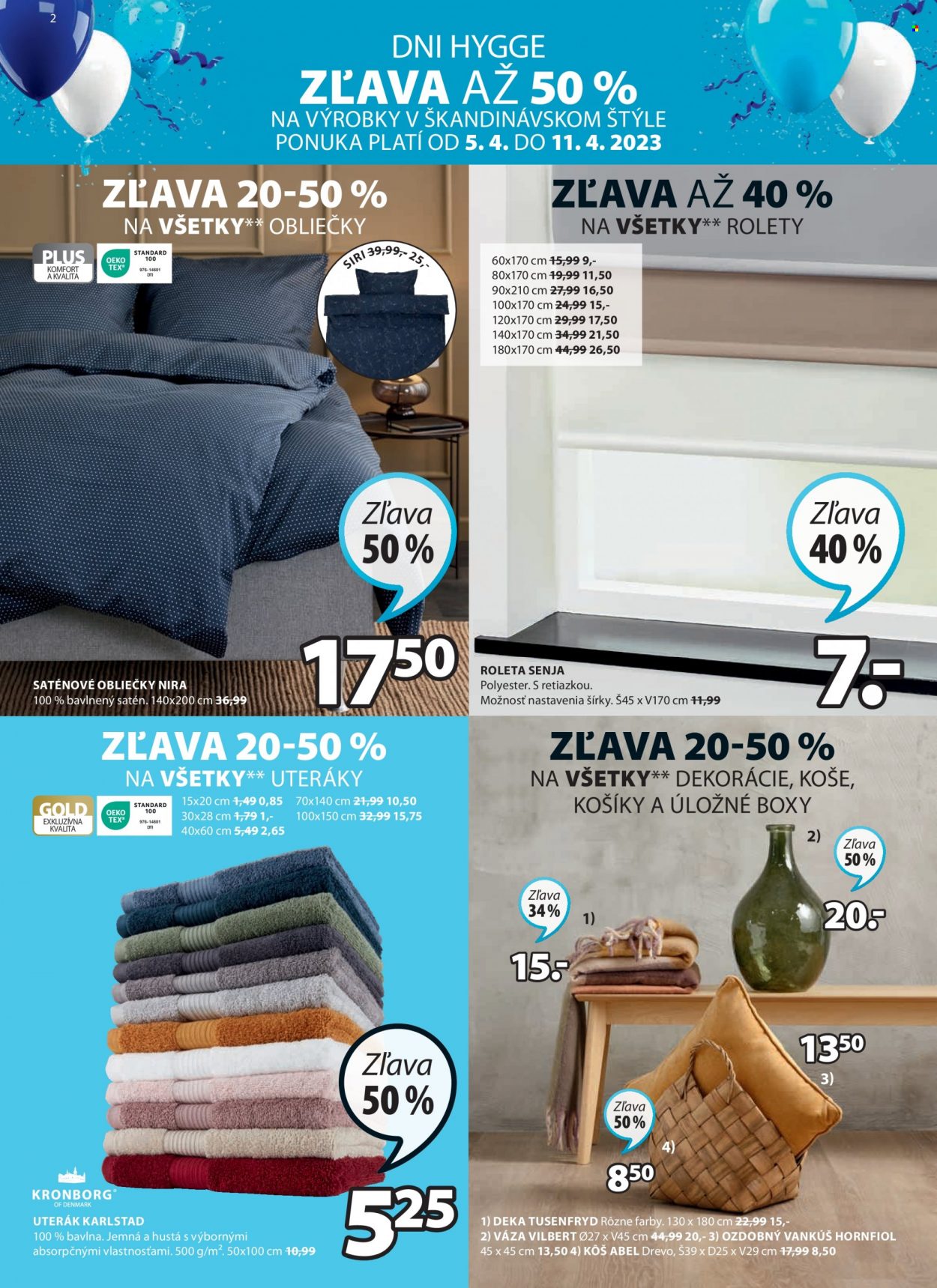 Leták JYSK - 5.4.2023 - 11.4.2023. Strana 3