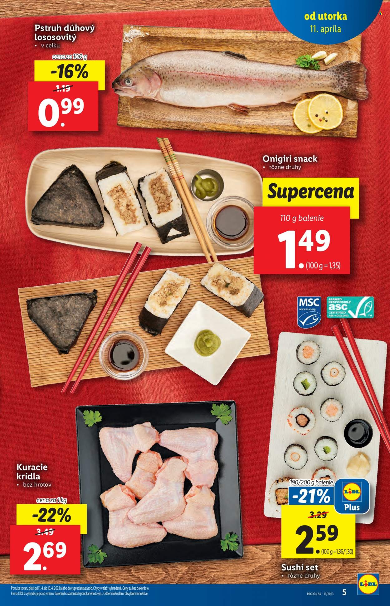 Leták Lidl - 11.4.2023 - 16.4.2023. Strana 5
