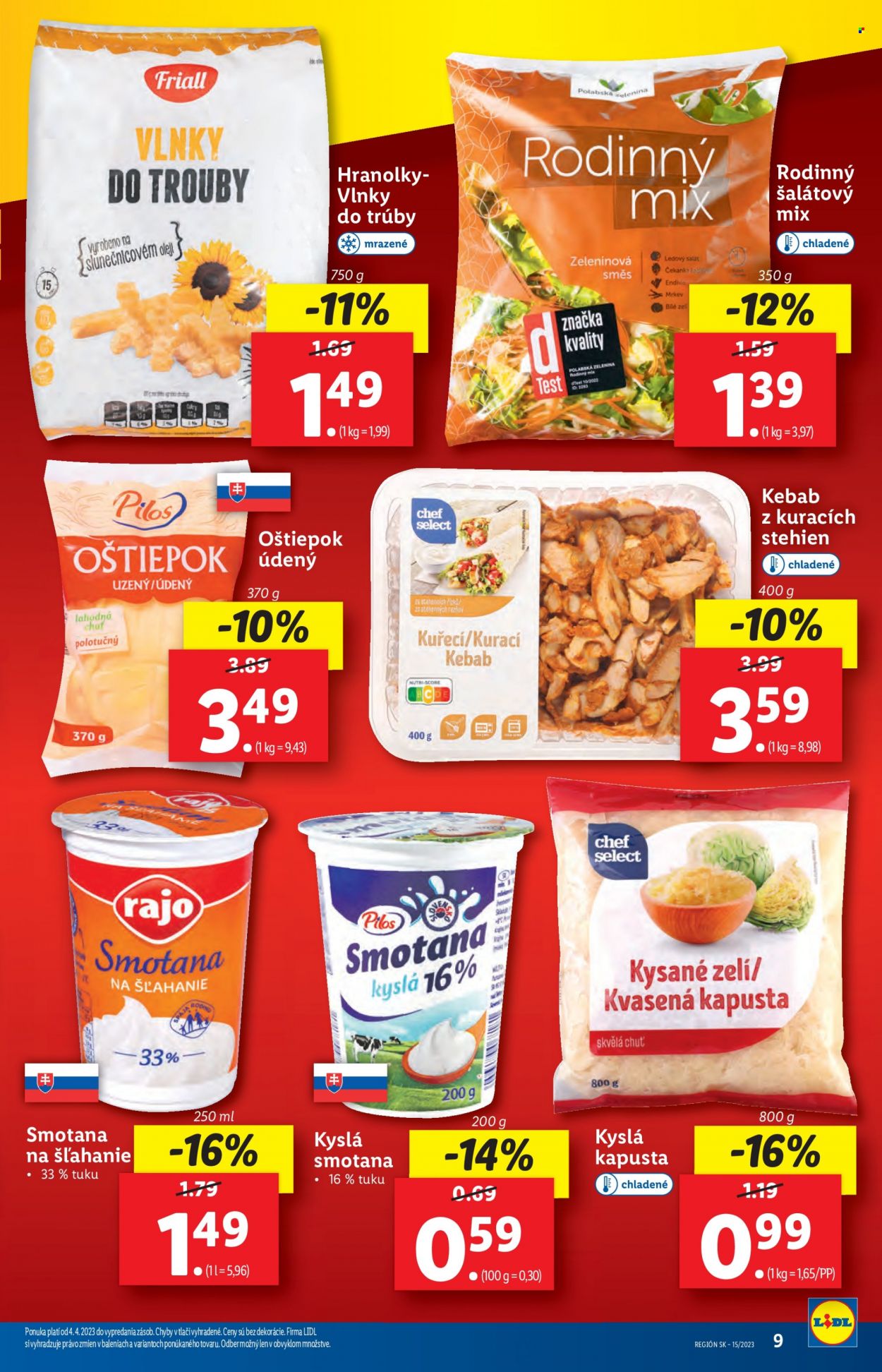 Leták Lidl - 11.4.2023 - 16.4.2023. Strana 9
