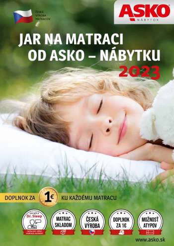 Leták Asko Nábytok - 5.4.2023 - 30.6.2023.