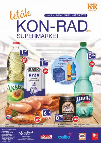 Leták KON-RAD - 10.4.2023 - 9.5.2023.