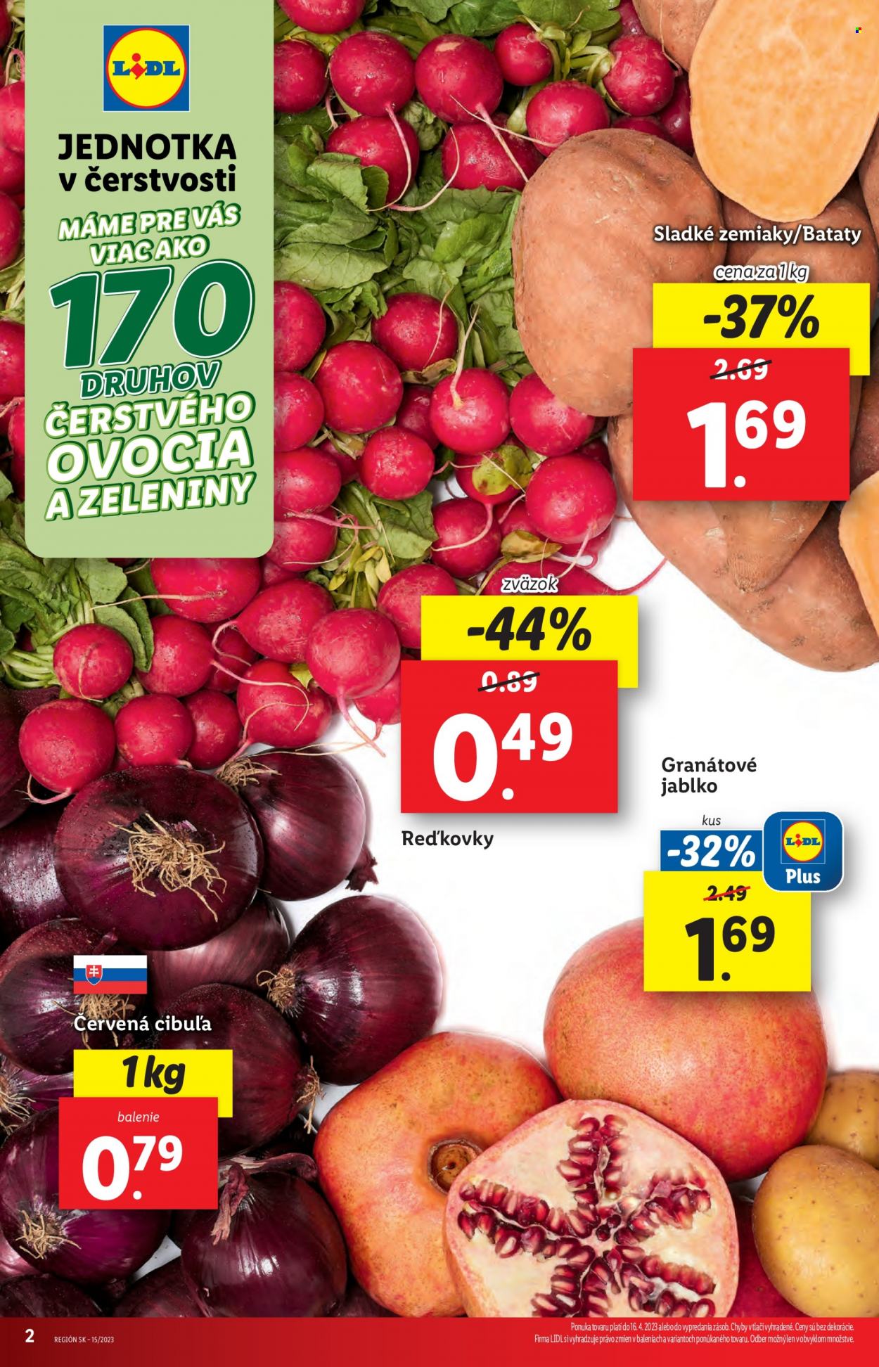 Leták Lidl - 13.4.2023 - 16.4.2023. Strana 2