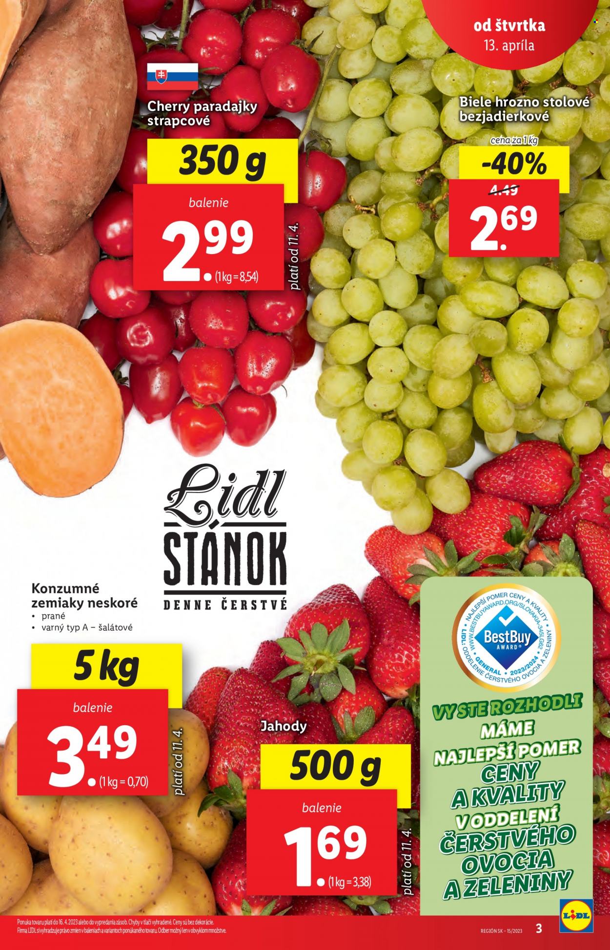 Leták Lidl - 13.4.2023 - 16.4.2023. Strana 3